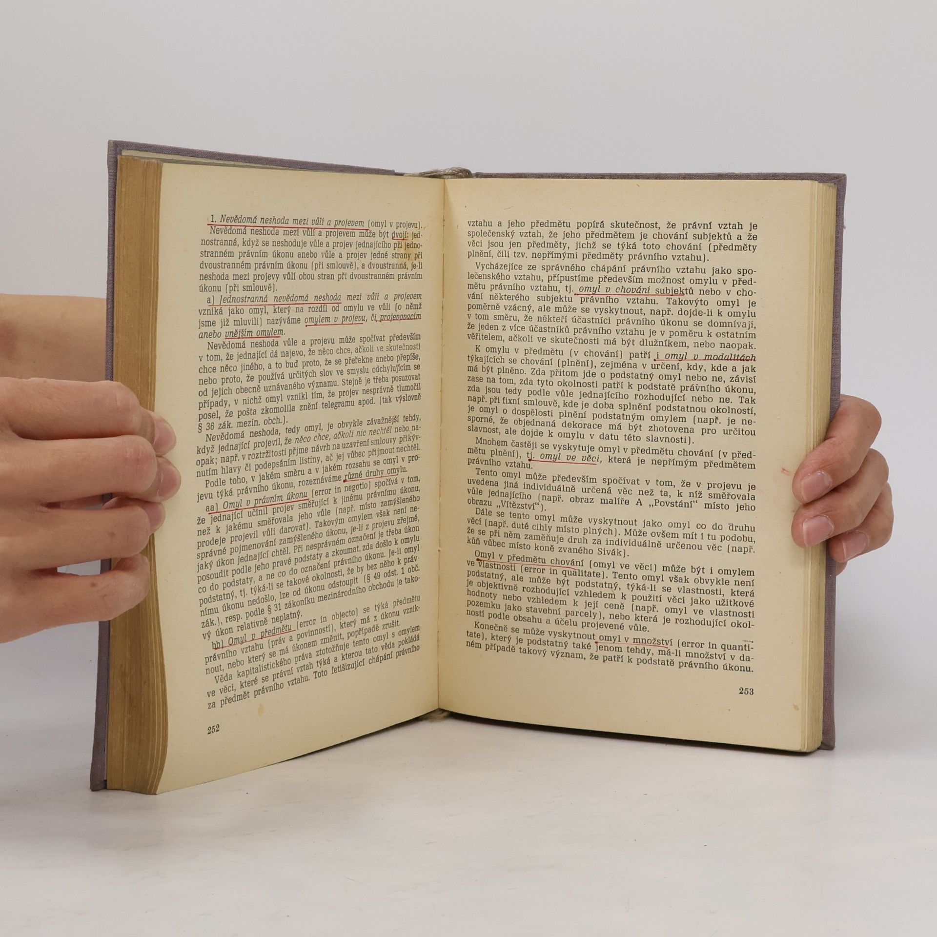 Various authors Učebnice československého občanského práva I.