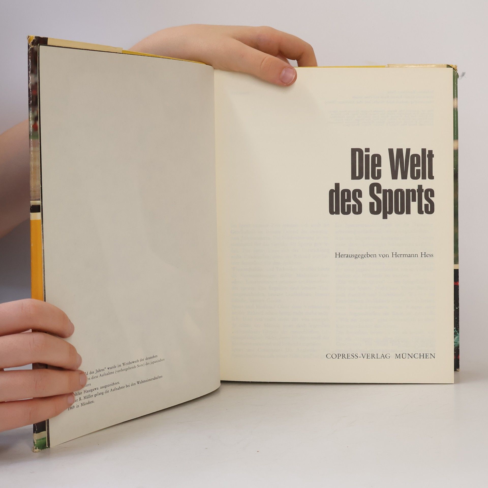 Hermann Hess Die Welt des Sports