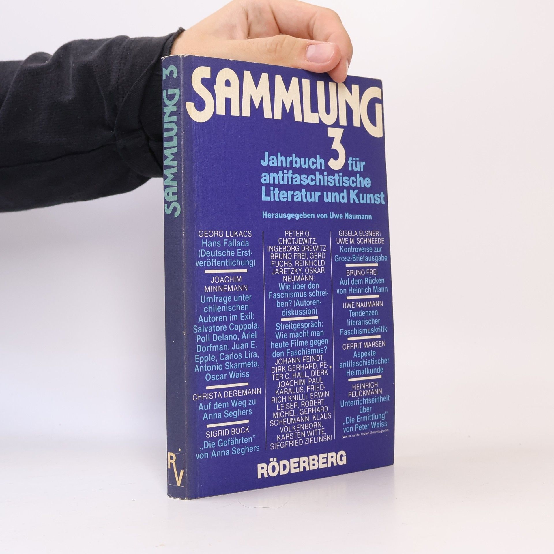 Sammlung 3. Jahrbuch für antifaschistische Literatur und Kunst