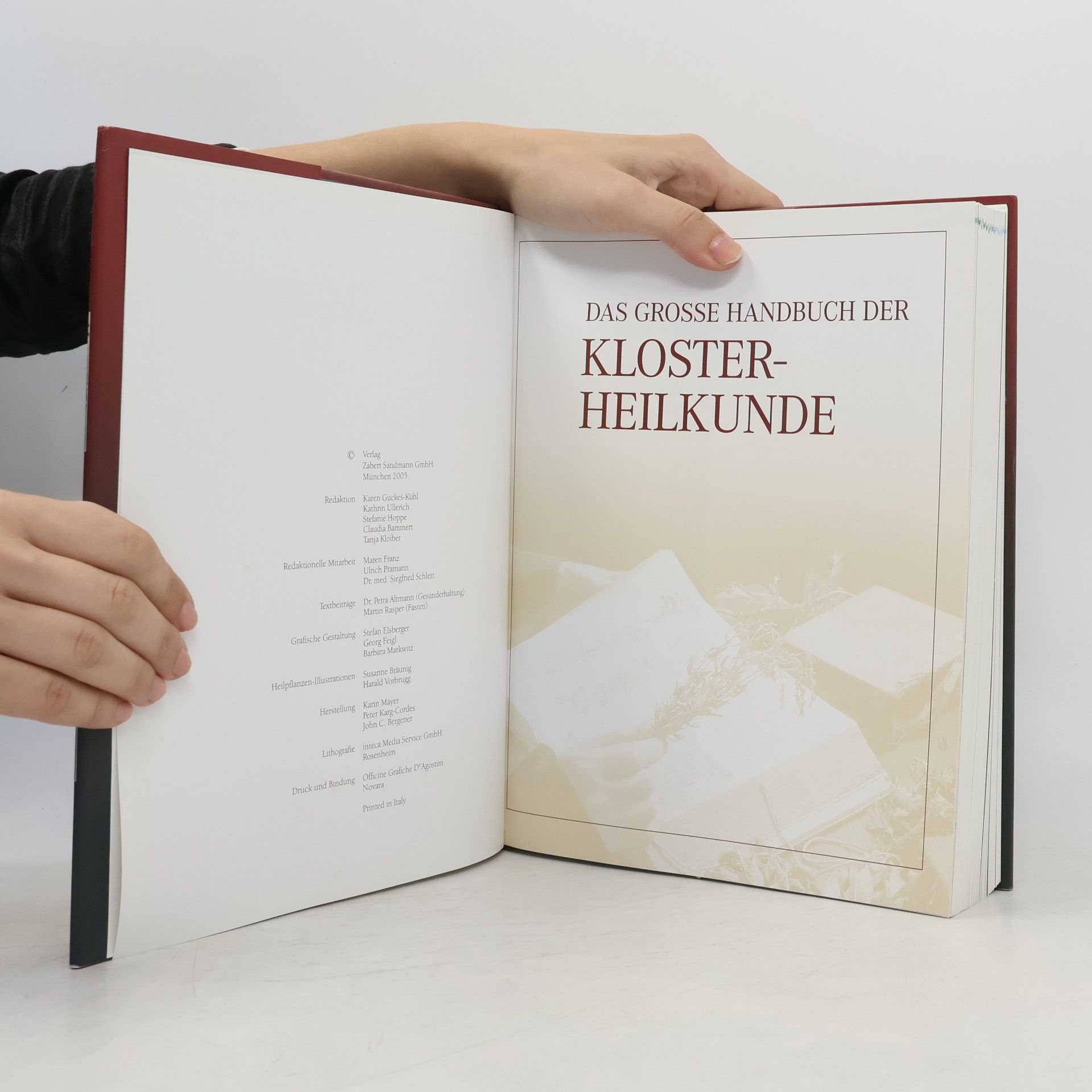 AA.VV. Das grosse Handbuch der Klosterheilkunde