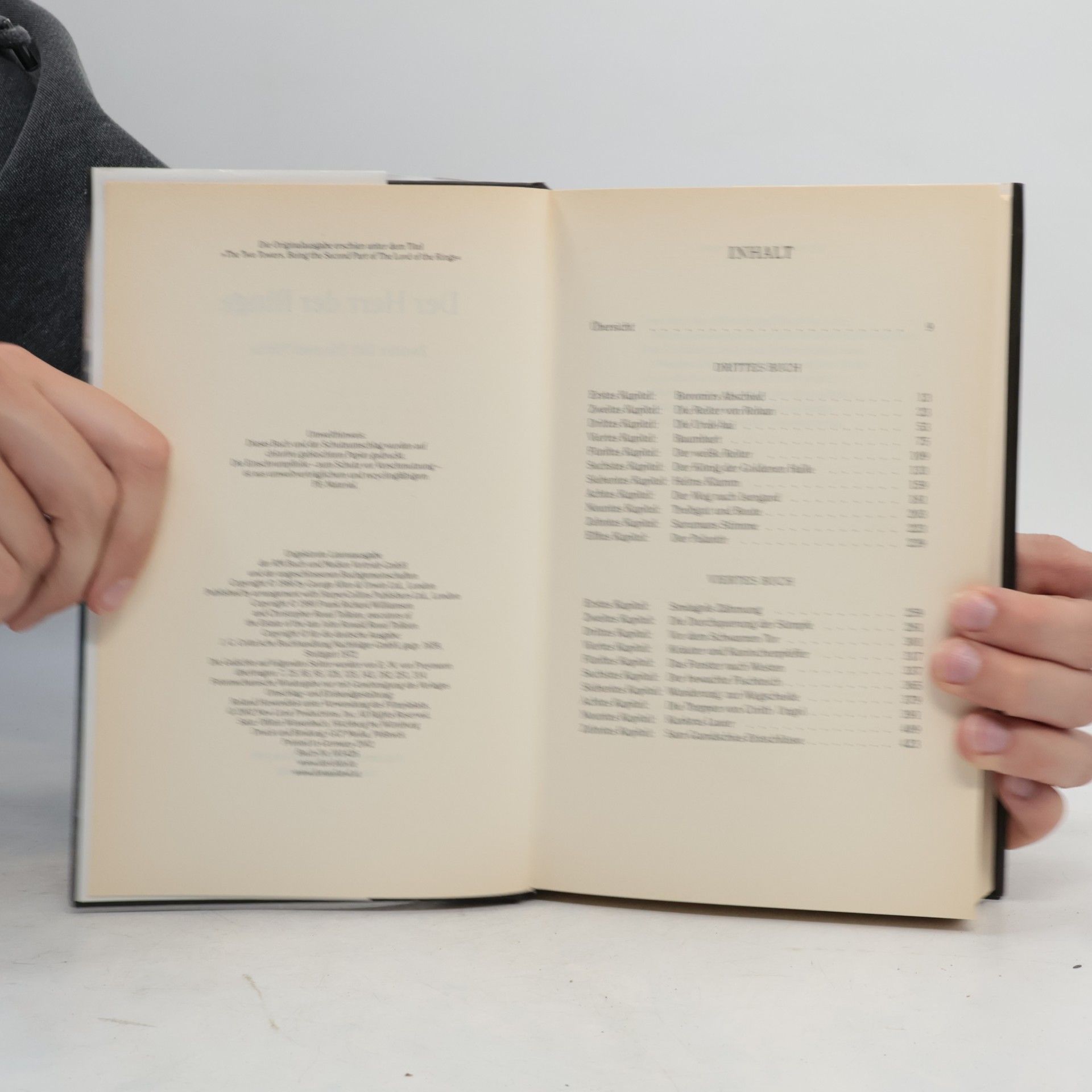 J. R. R. Tolkien Der Herr der Ringe 2. Die zwei Türme