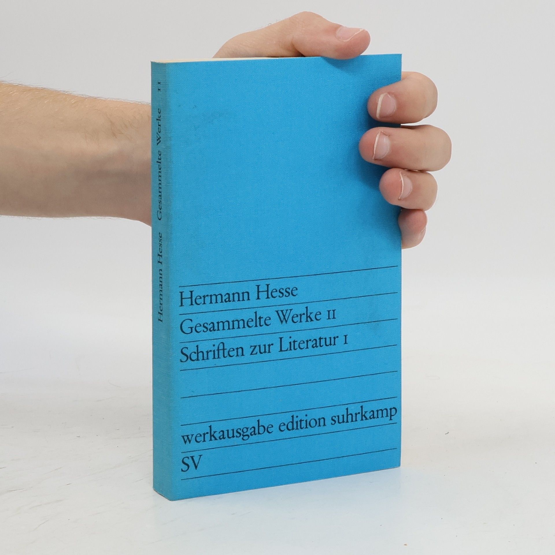 Hermann Hesse Gesammelte Werke II. Schriften zut Literatur I.