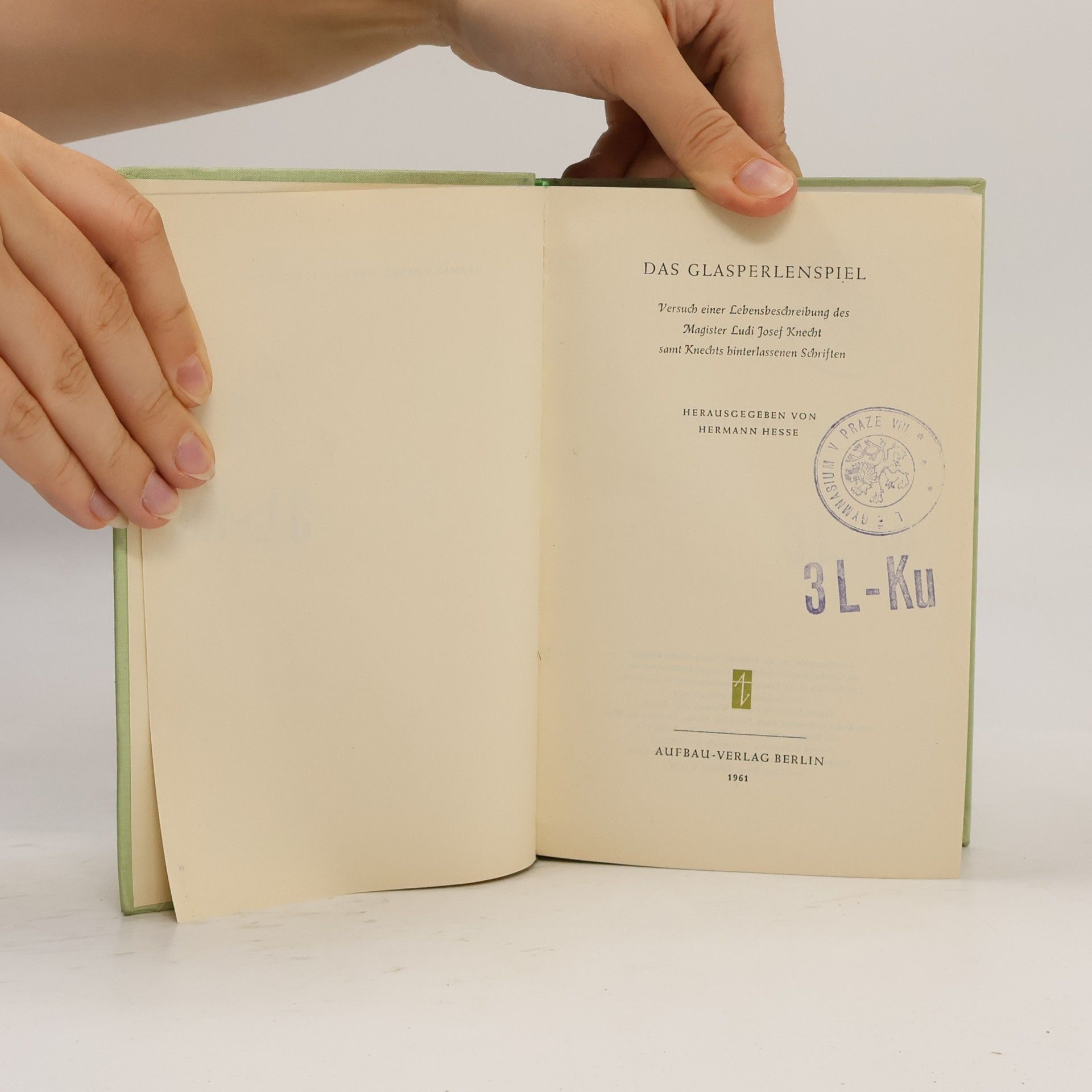 Hermann Hesse Das Glasperlenspiel