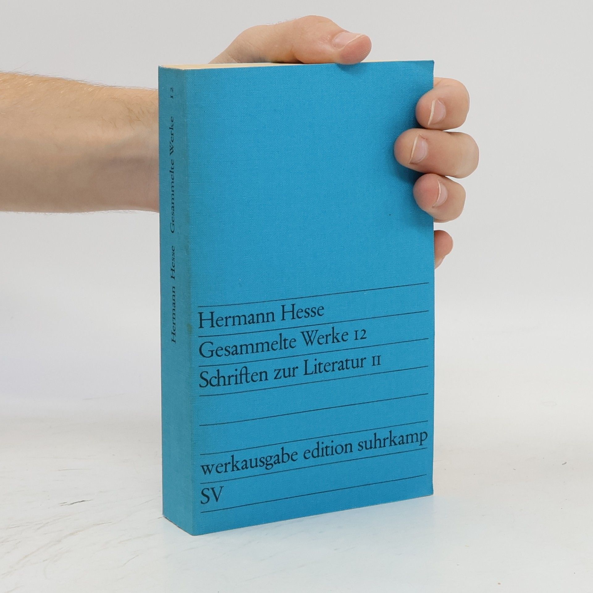 Hermann Hesse Gesammelte Werke 12. Schriften zur Literatur II