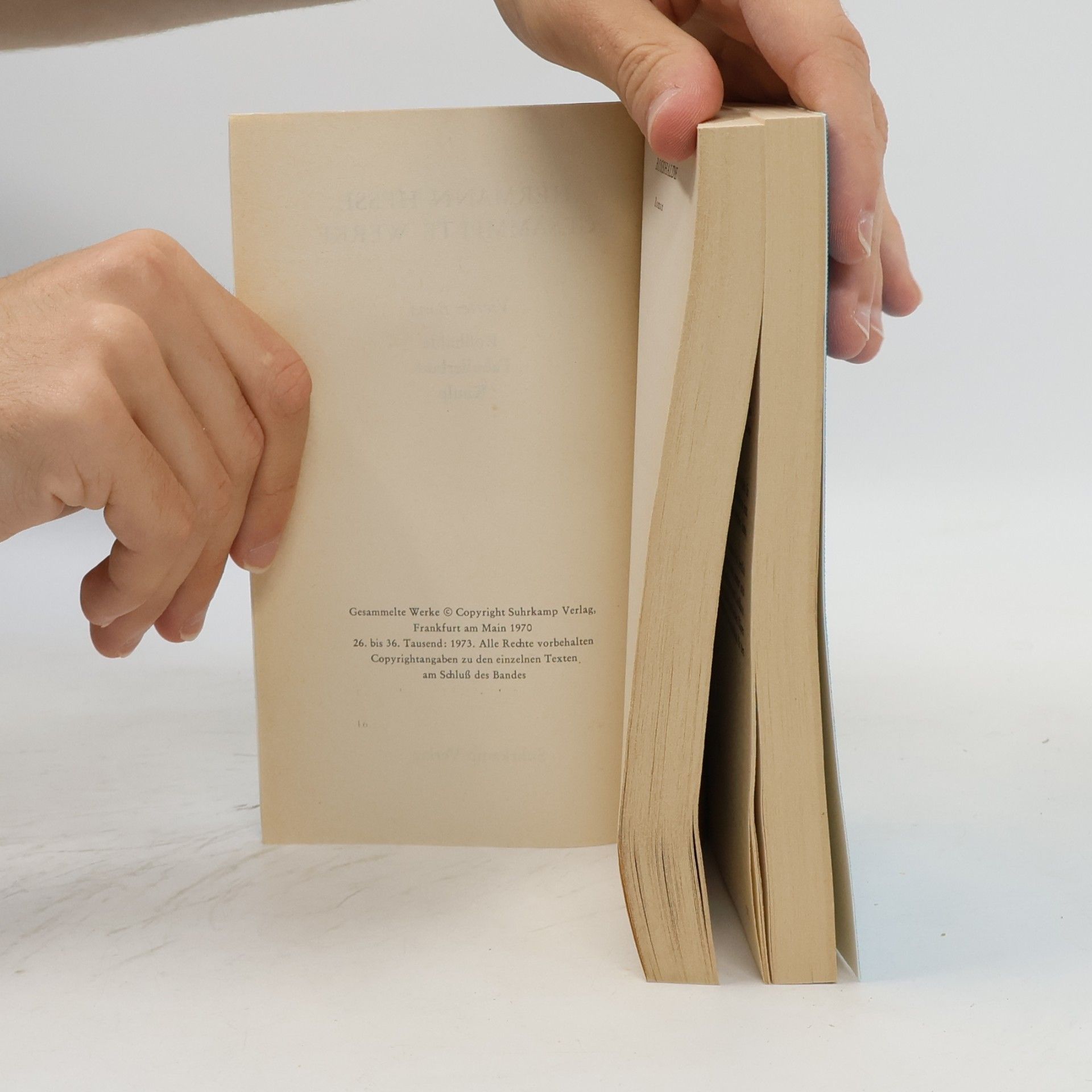 Hermann Hesse Gesammelte Werke 4. Roßhalde. Fabulierbuch. Knulp