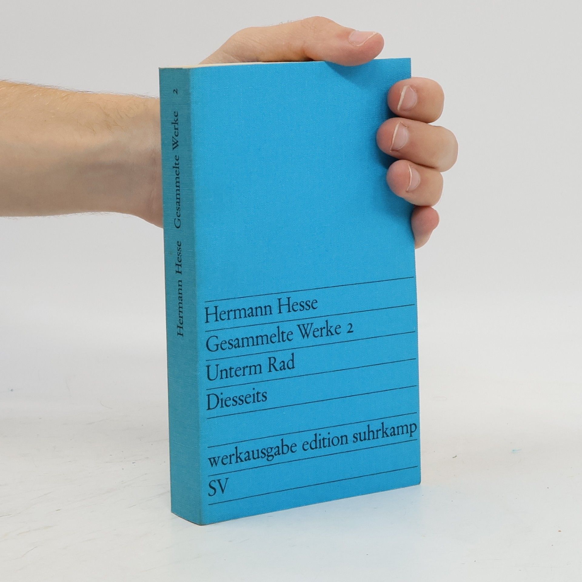 Hermann Hesse Gesammelte Werke 2. Unterm Rad