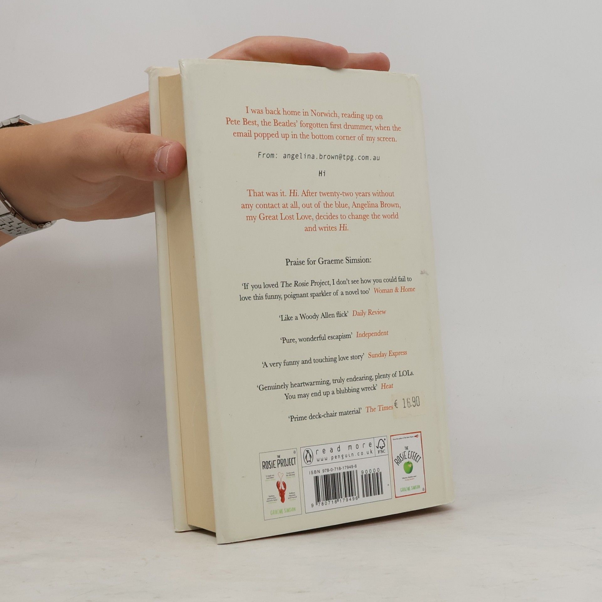 Graeme Simsion The Best of Adam Sharp