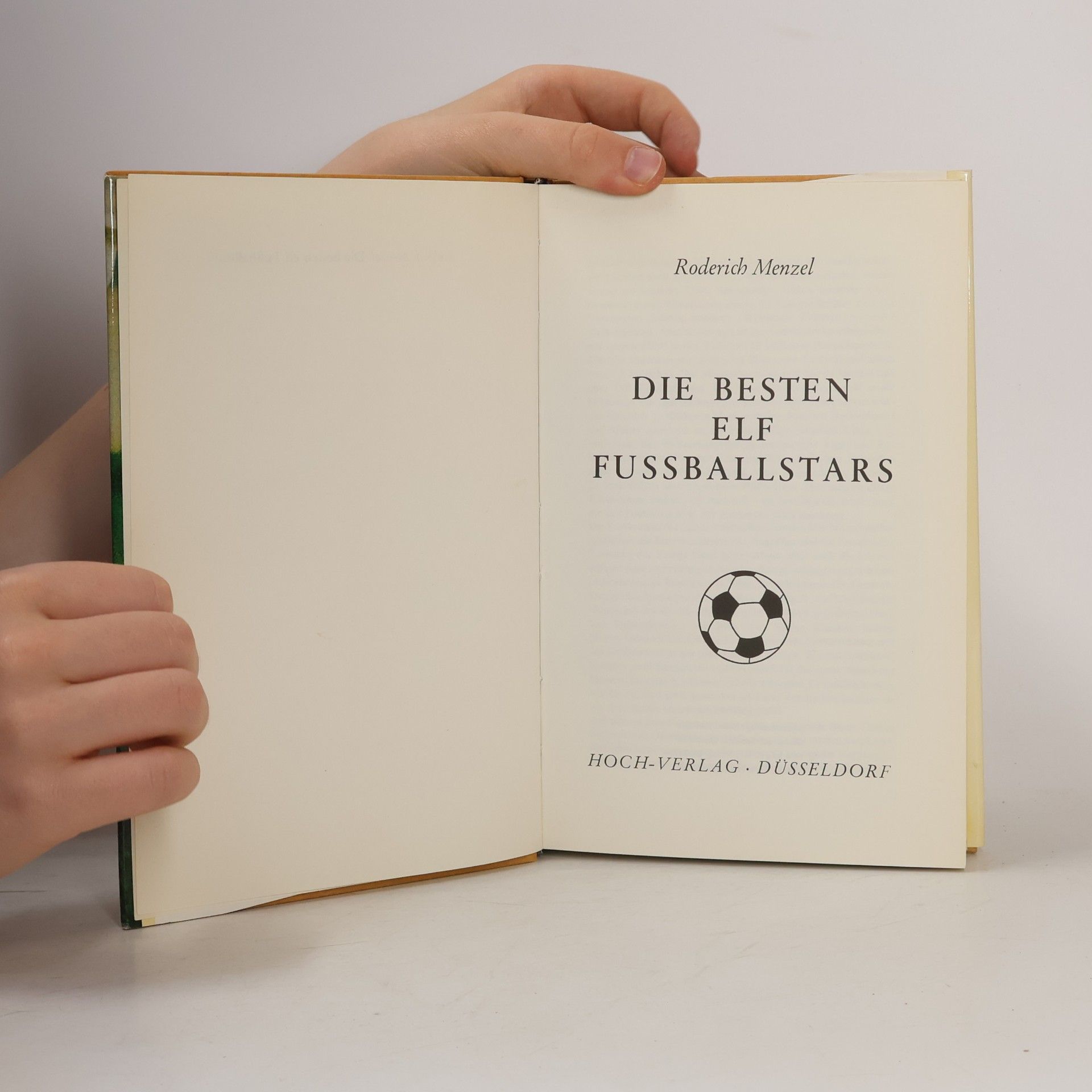 Roderich Menzel Die besten elf Fußballstars