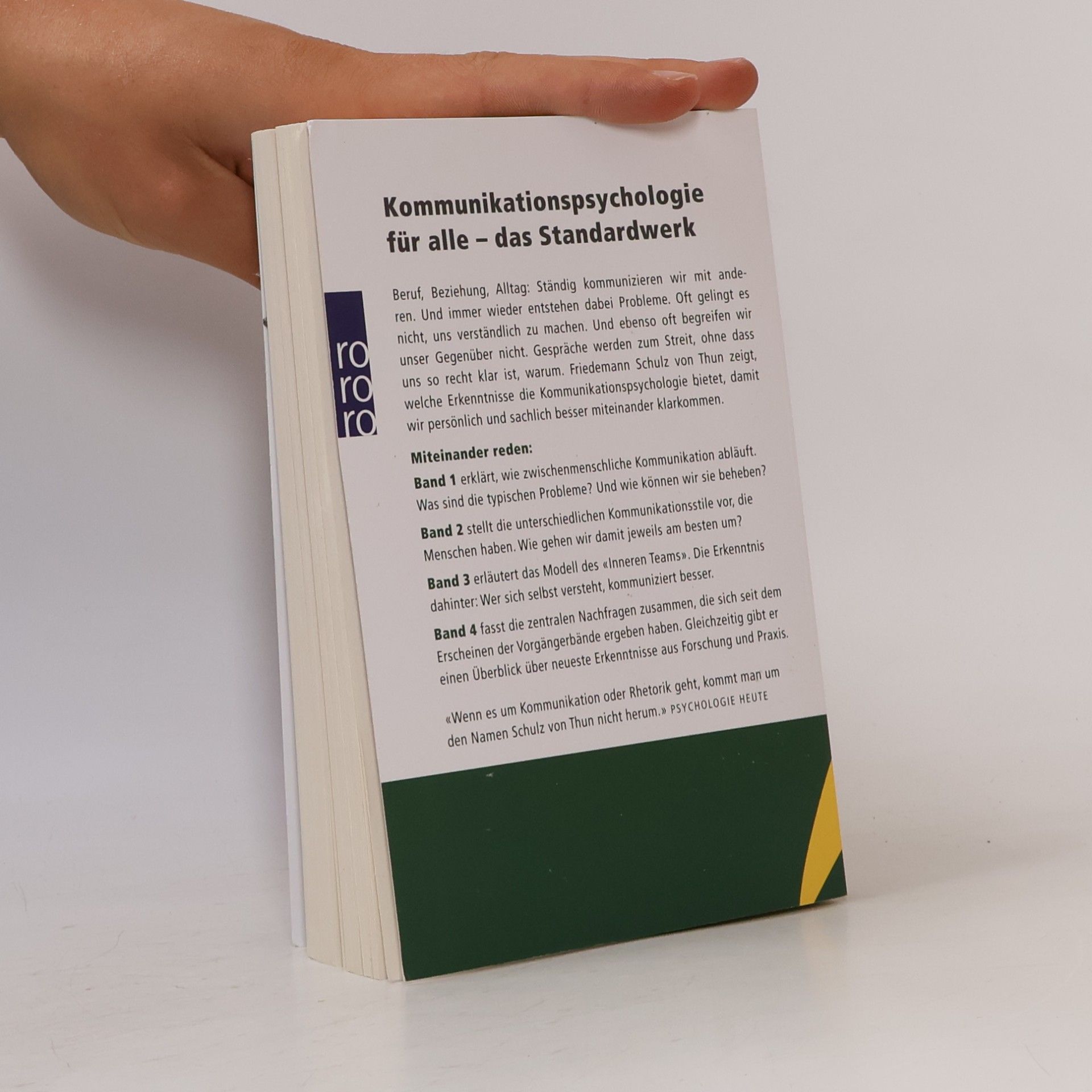 Friedemann Schulz von Thun Miteinander reden 1– 4 (Faltschachtel)