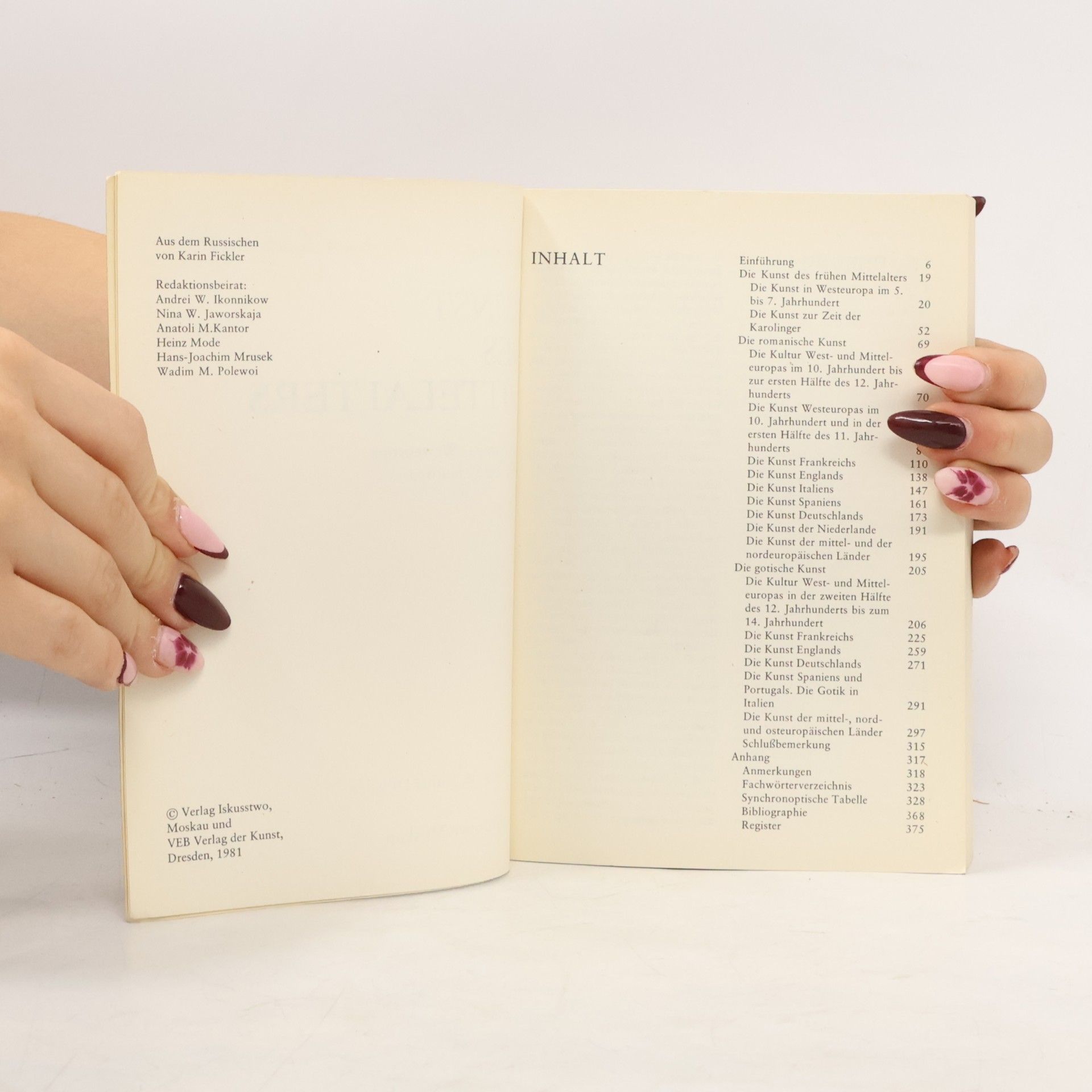 Autorenkollektiv Kunst des Mittelalters