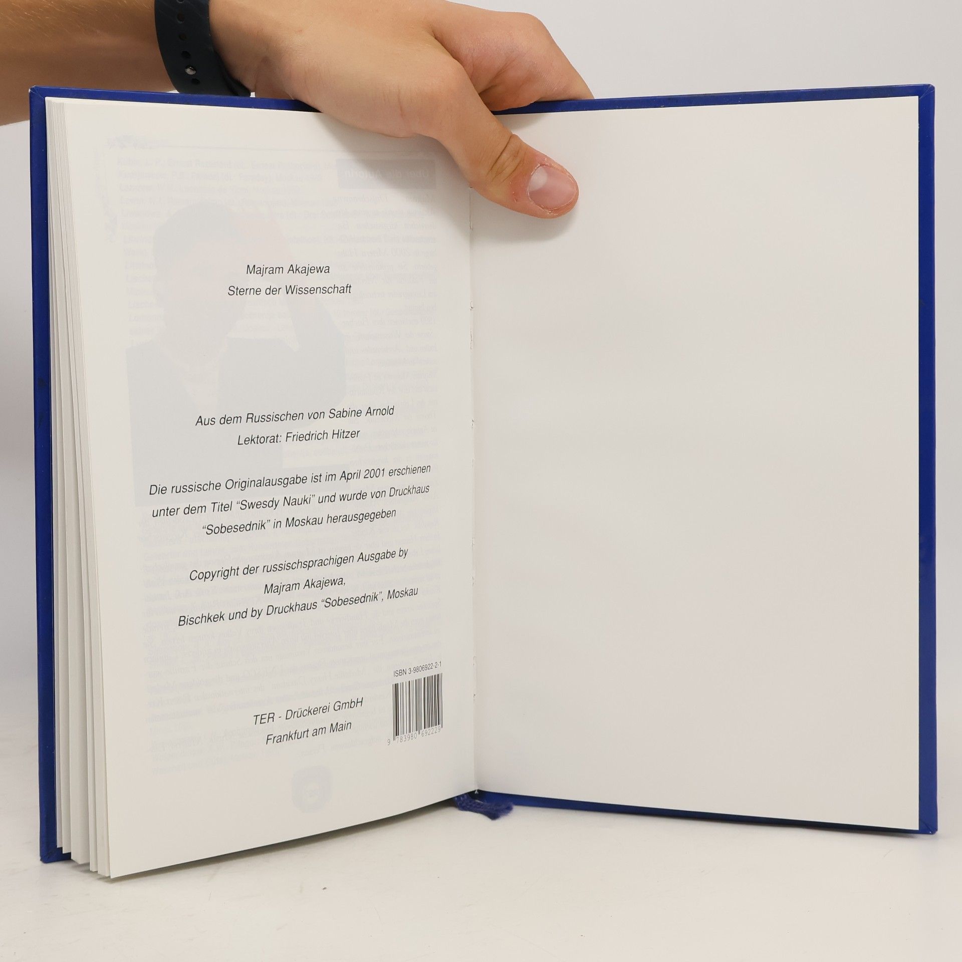 Majram Akajewa Sterne der Wissenschaft