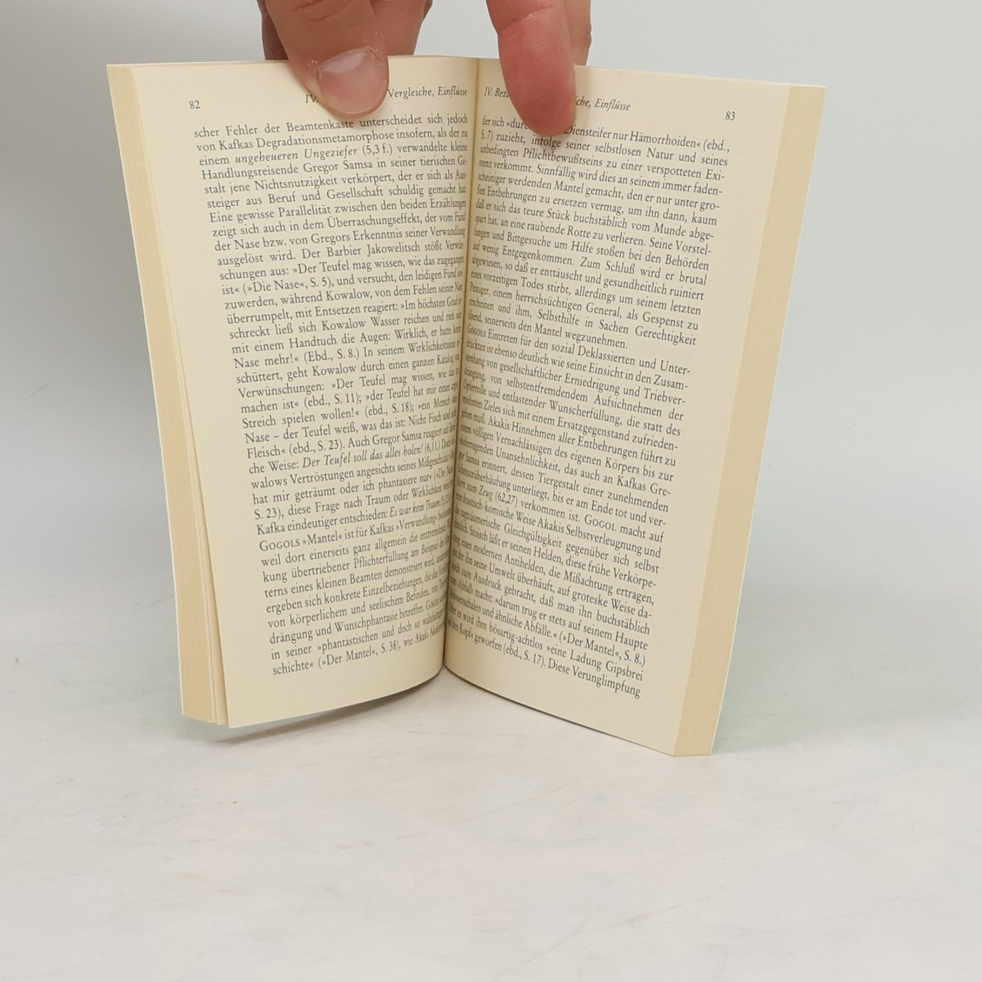 Peter Beicken Franz Kafka, Die Verwandlung
