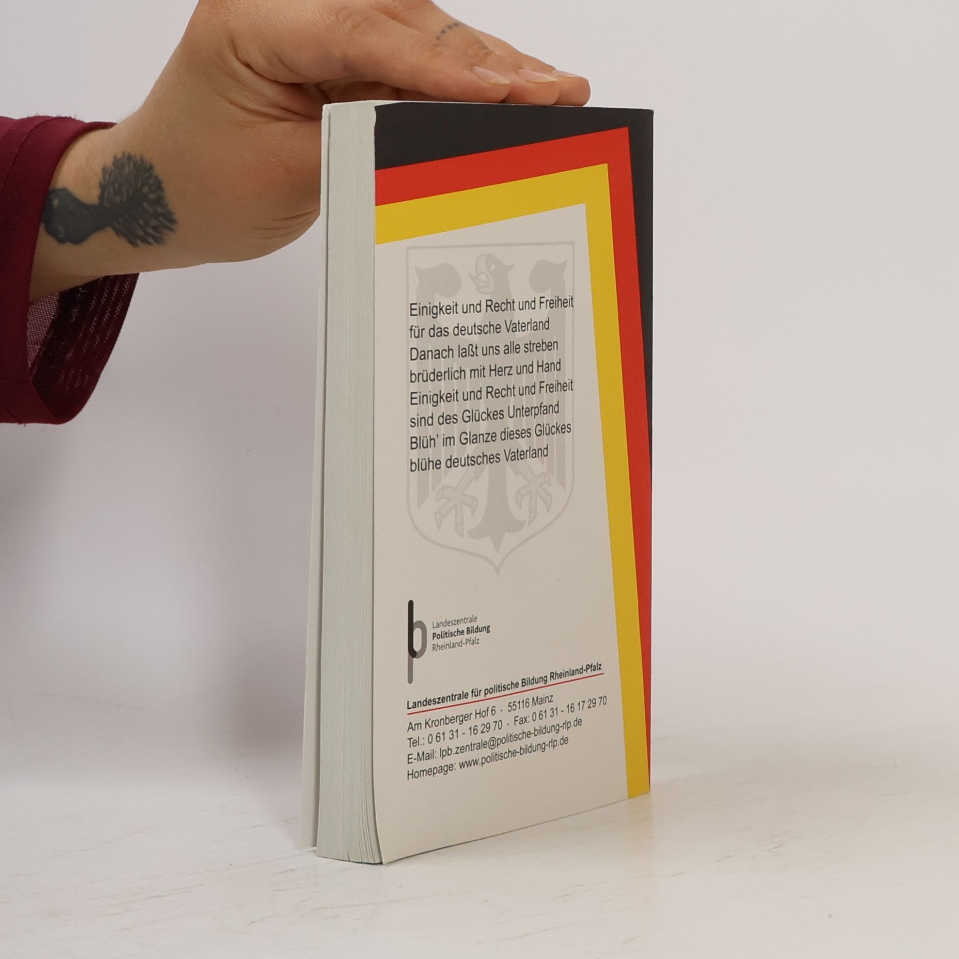 Collectif d'auteurs Grundgesetz für die Bundesrepublik Deutschland. Verfassung für Rheinland-Pfalz