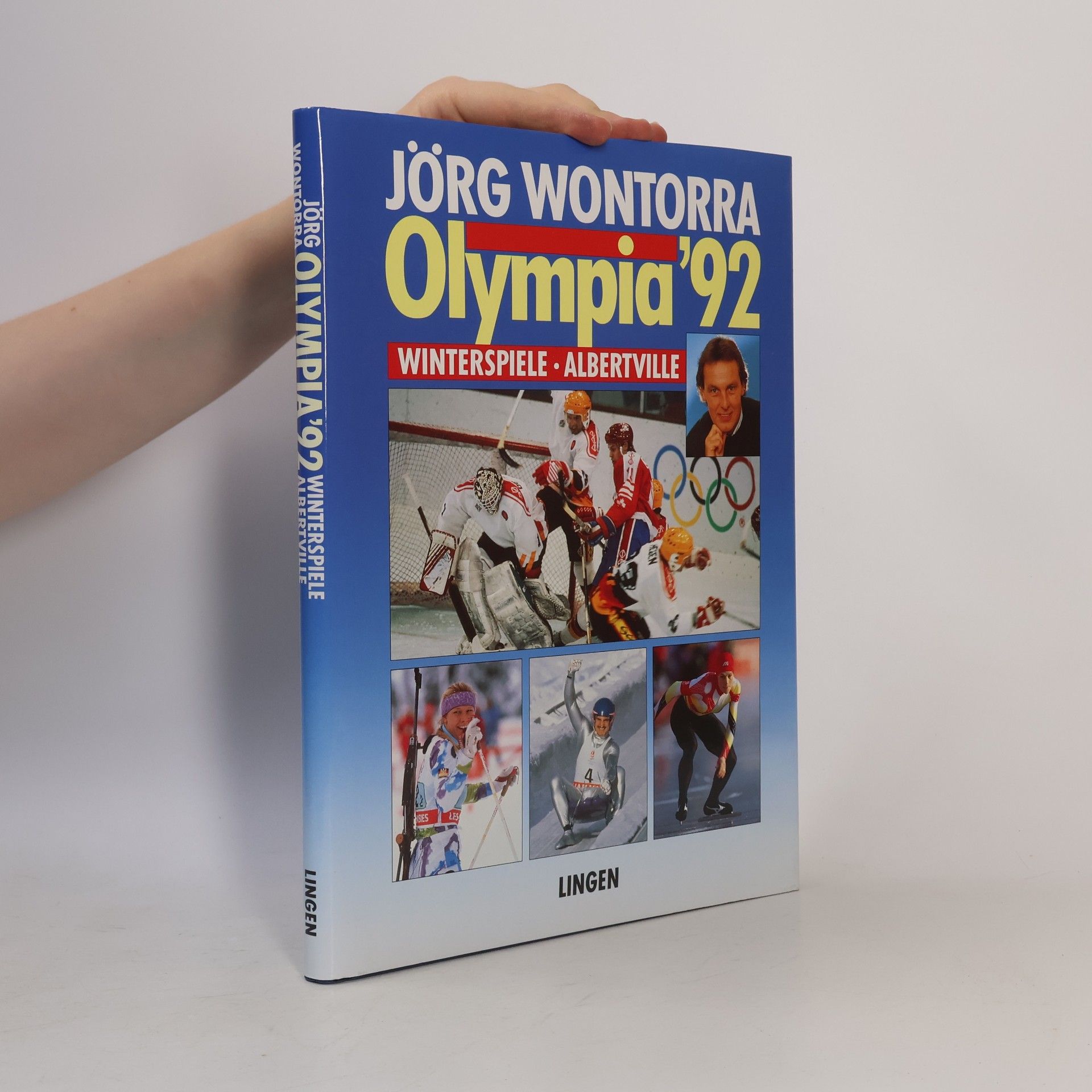 Jörg Wontorra Olympia 92 Winterspiele. Albertville