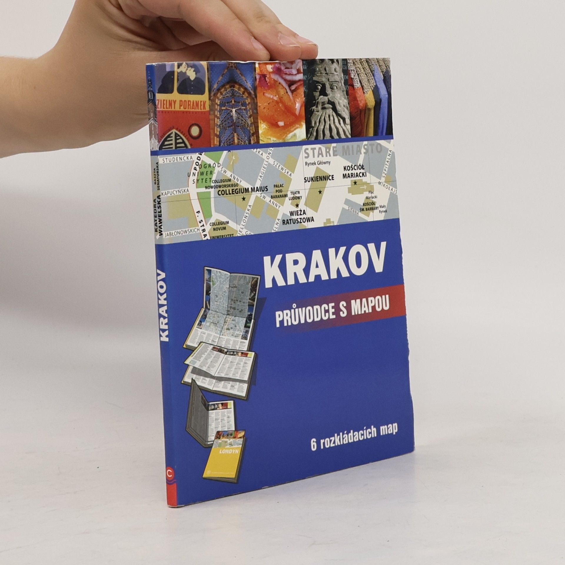 Krakov - průvodce s mapou
