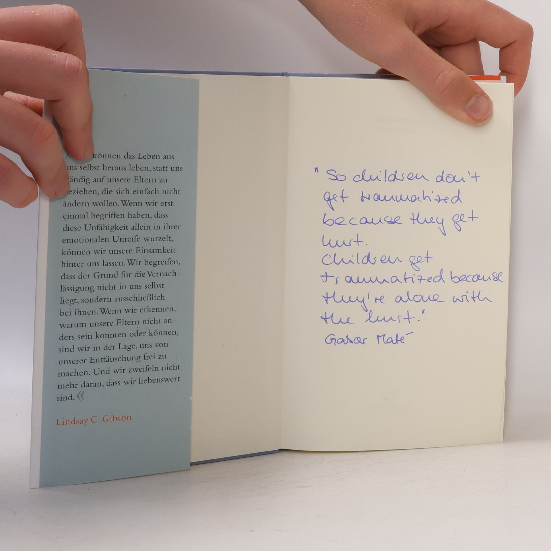 C. Lindsay Gibson Kalte Kindheit