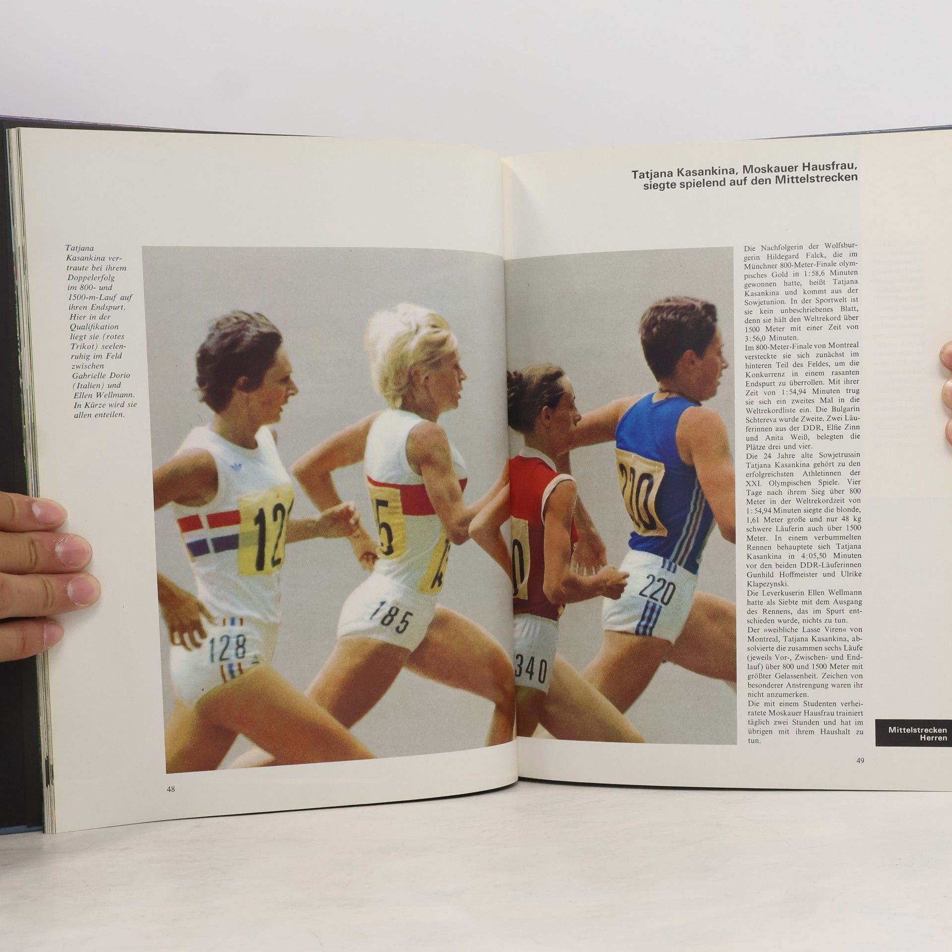 Hanns Joachim Friedrichs Olympische Spiele 1976 Montreal Innsbruck