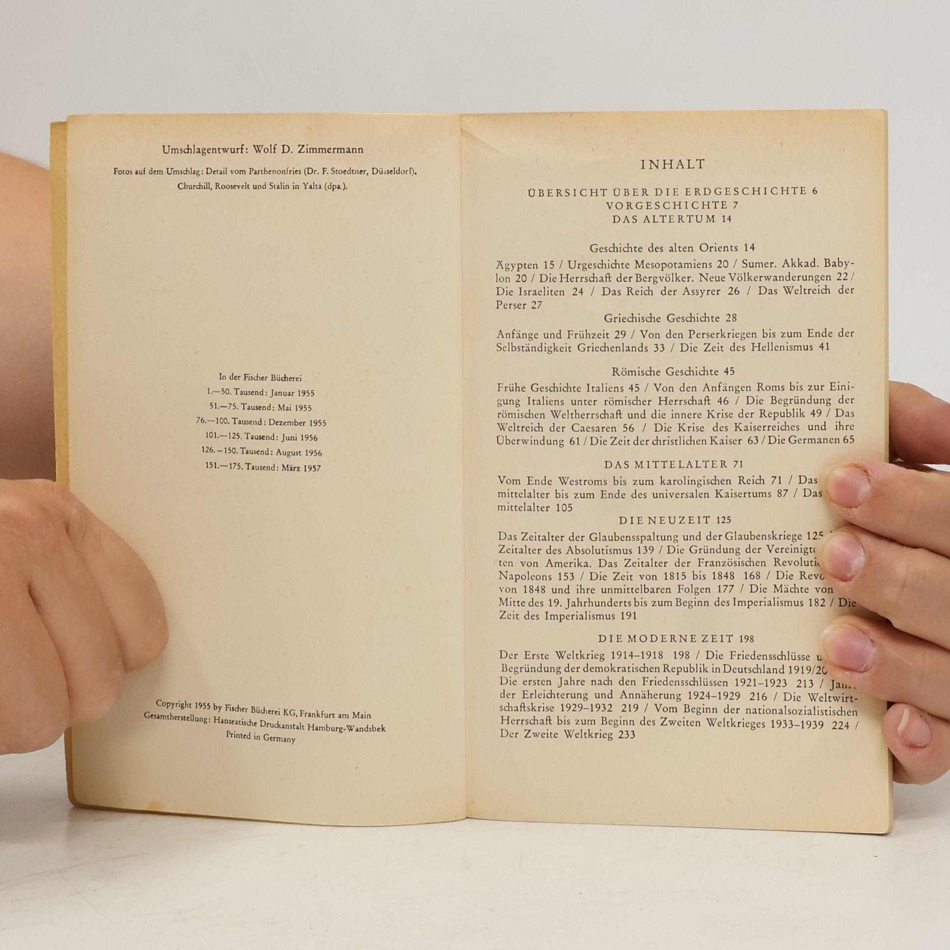 Johannes Hartmann Das Geschichtsbuch von den Anfängen bis zur Gegenwart