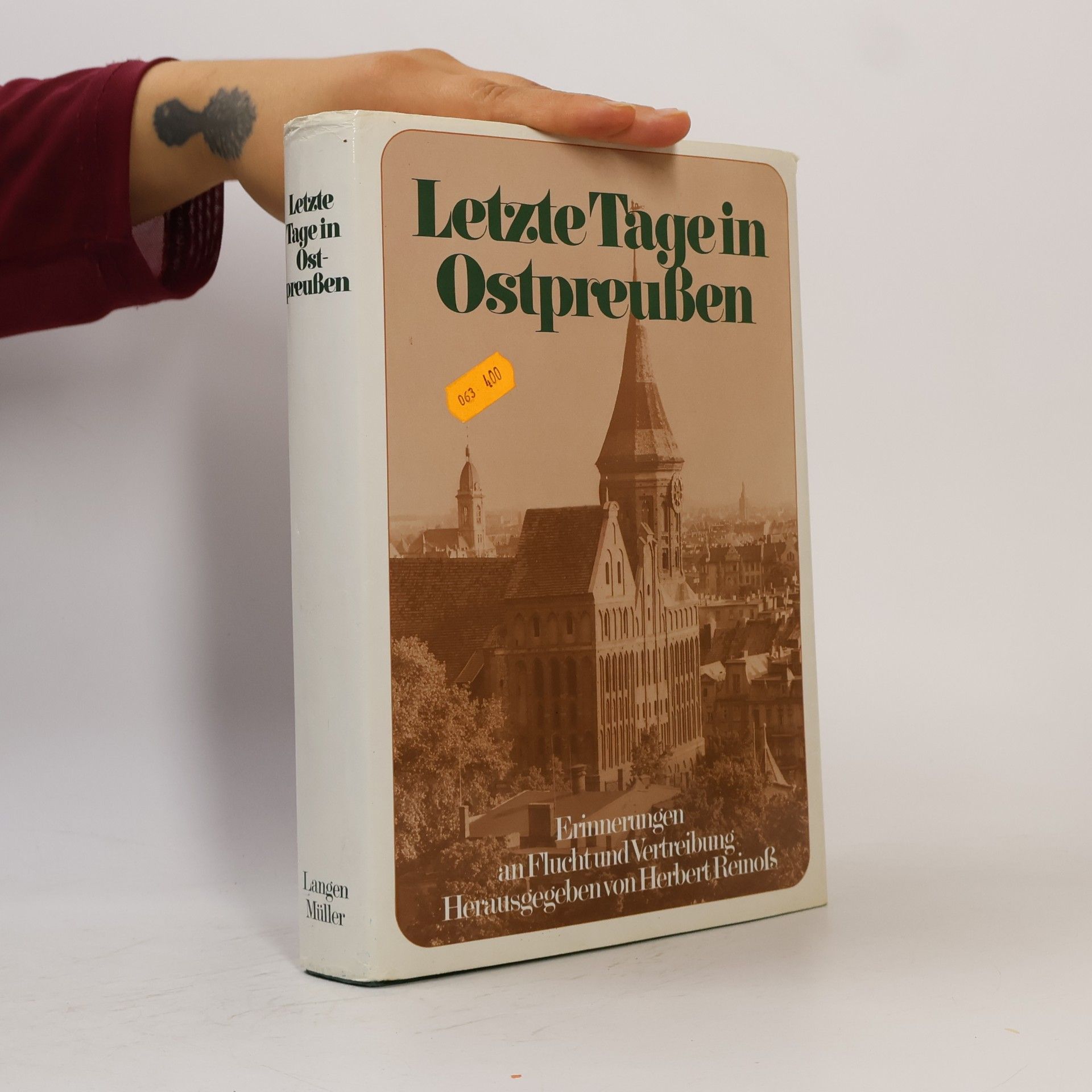 Herbert Reinoß Letzte Tage in Ostpreussen