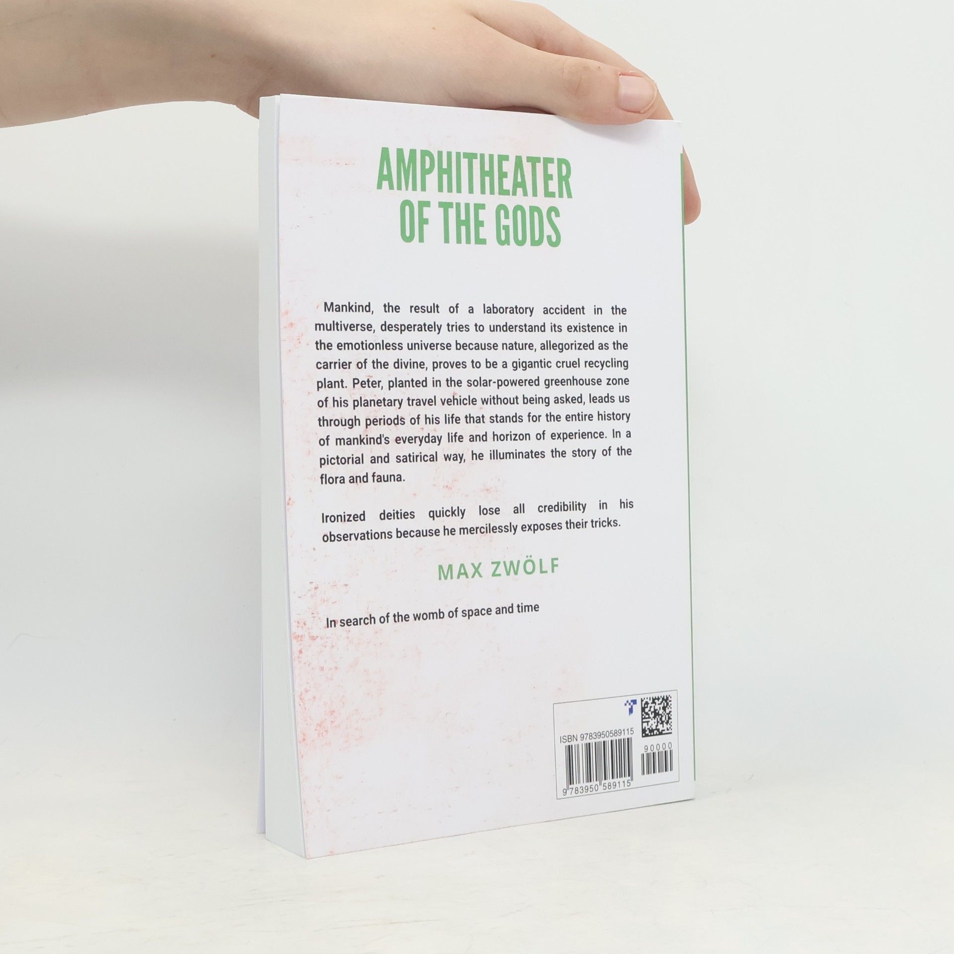 Max Zwölf Amphitheater of the Gods: Where Gods Applaud and Existence Suffers—A Tournament of Doomed Realities