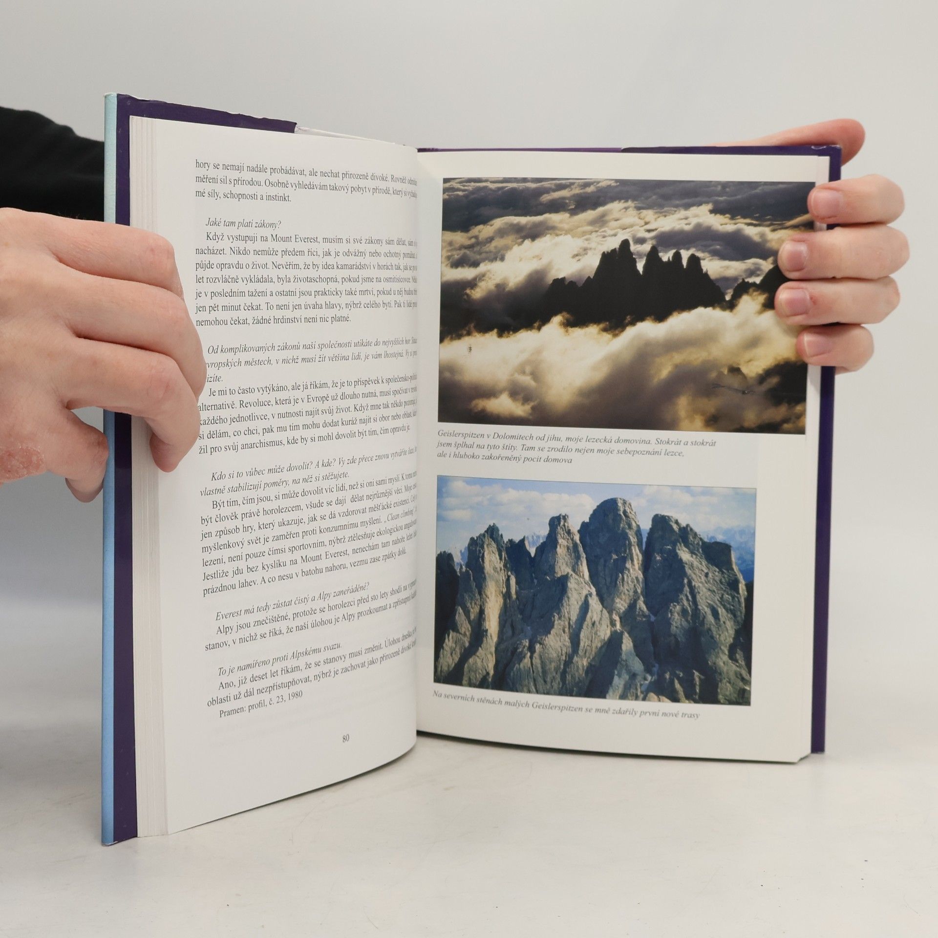 Reinhold Messner Má cesta : život legendárního horolezce