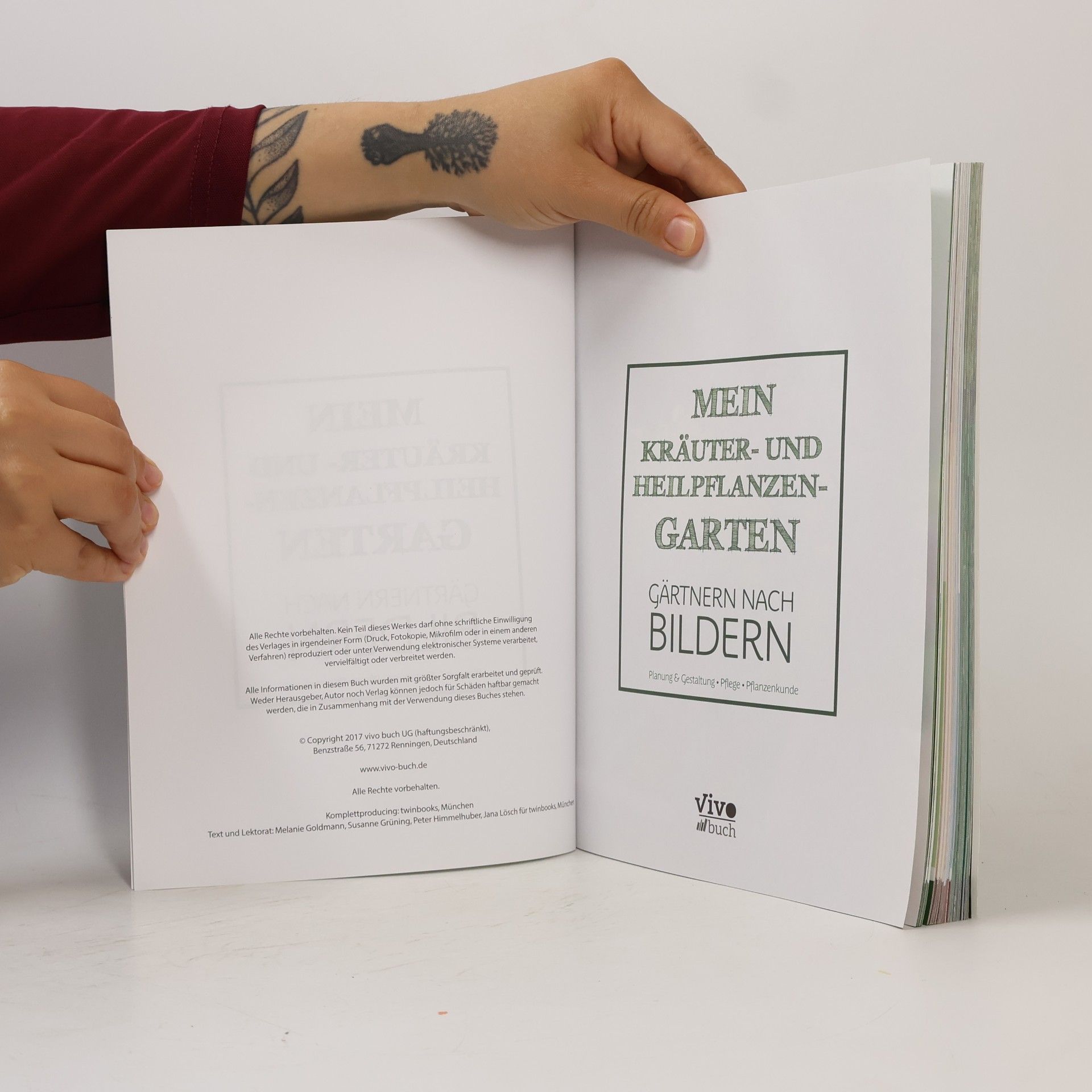 AA.VV. Mewin Kräuter- und Heilpflanzen- Garten. Gärtnern nach Bildern