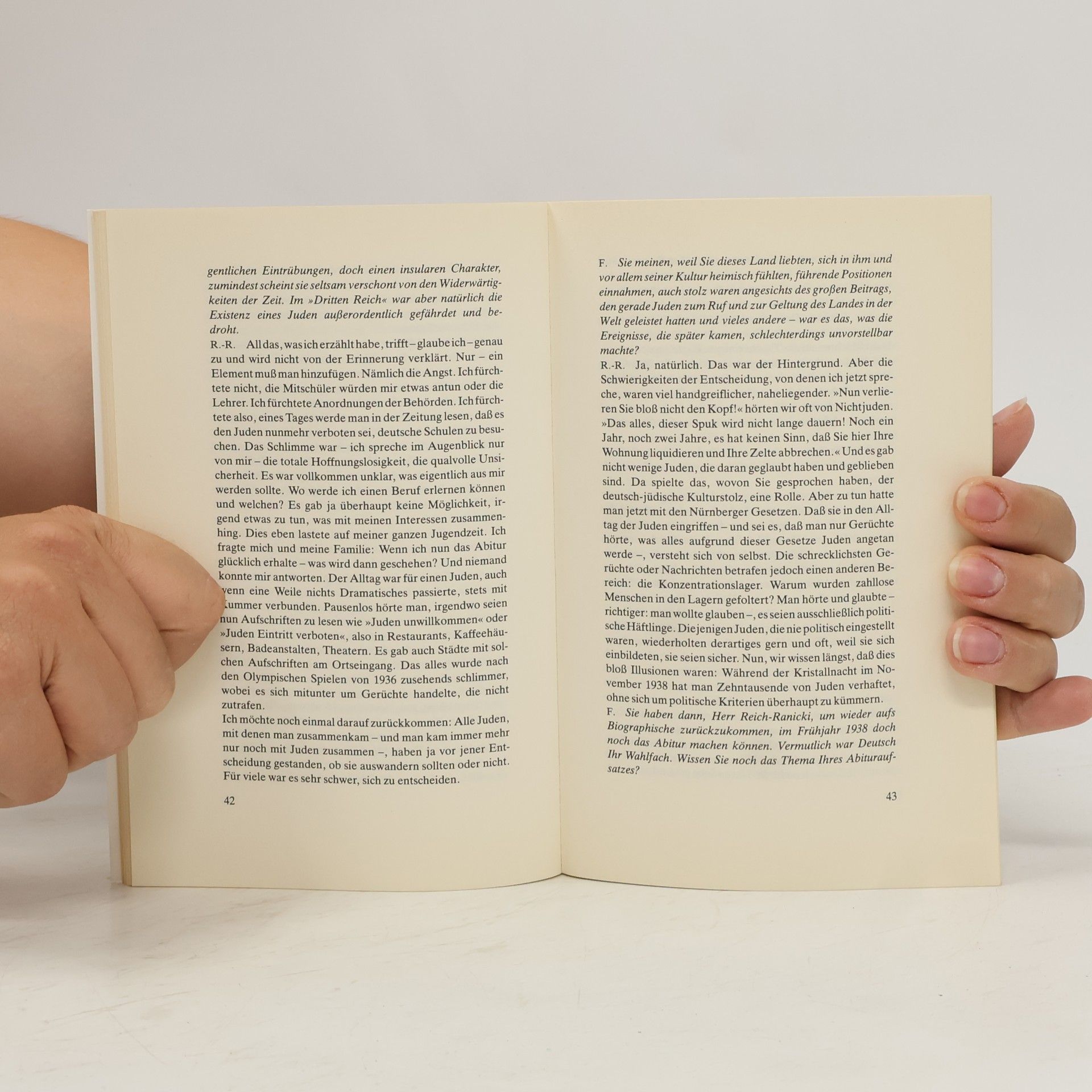 Marcel Reich-Ranicki Zwischen Diktatur und Literatur