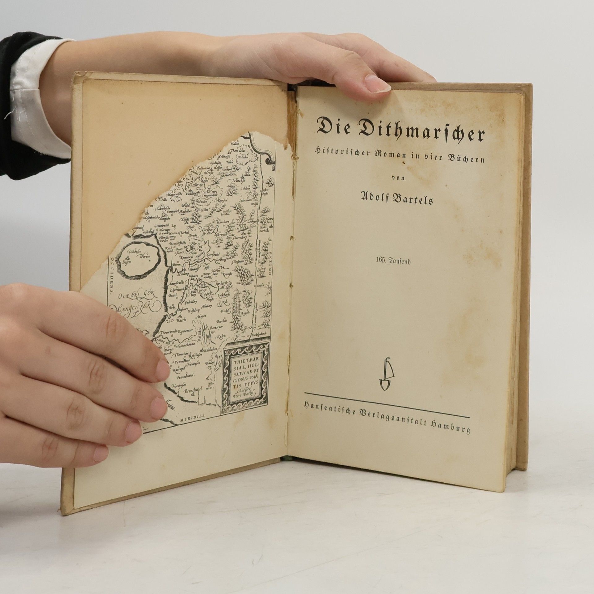 Adolf Bartels Die Dithmarscher
