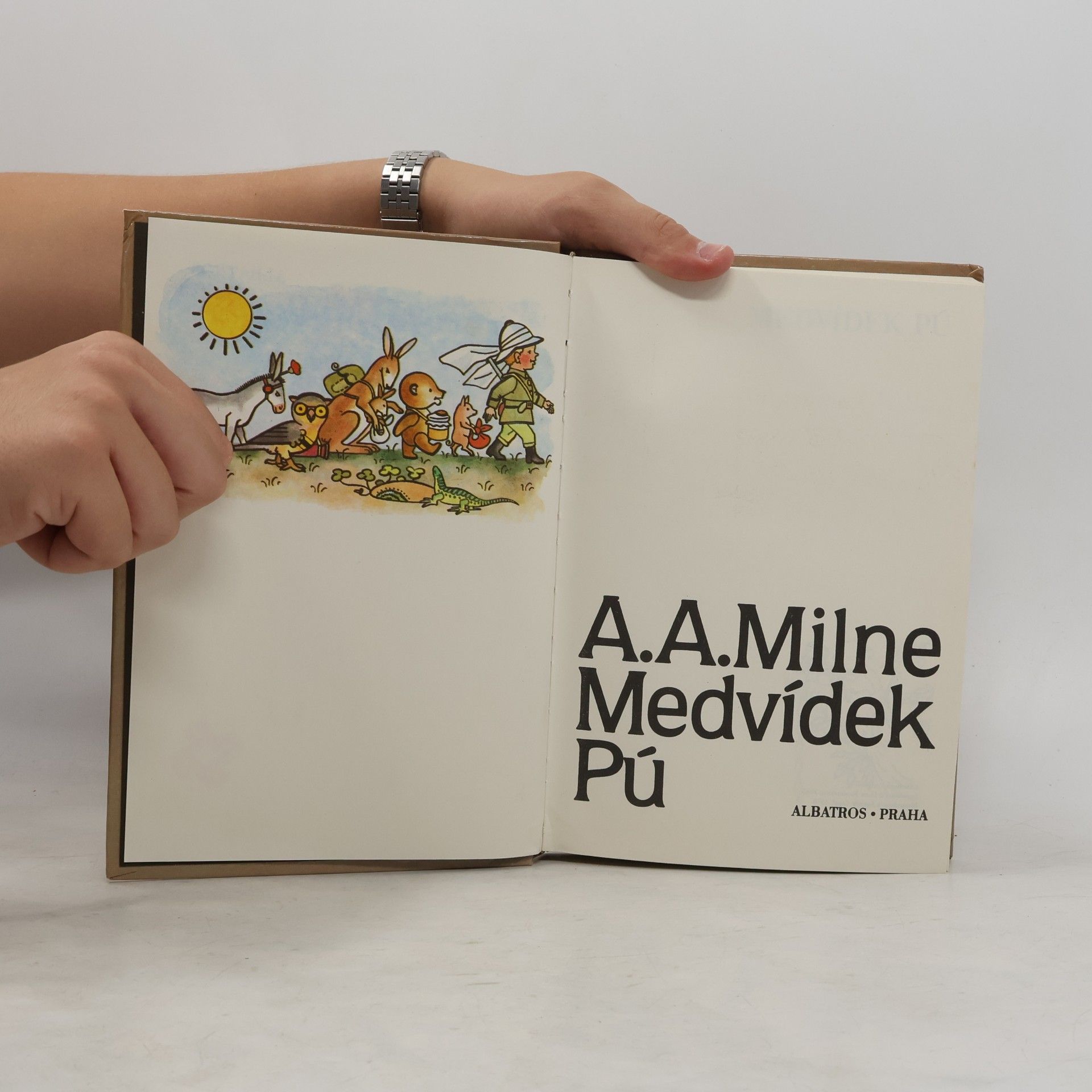 A. A. Milne Medvídek Pú
