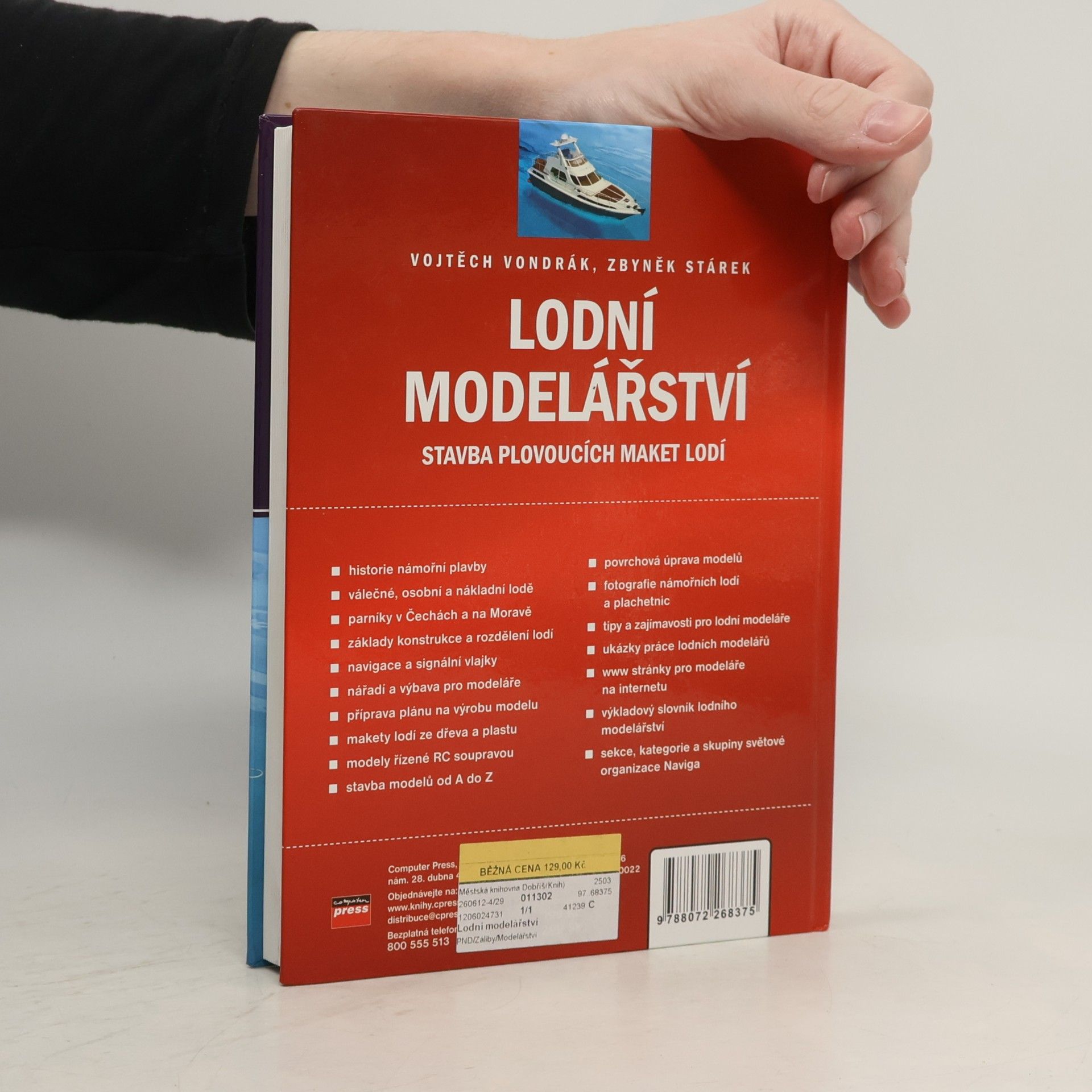 Zbyněk Stárek Lodní modelářství : stavba plovoucích maket lodí