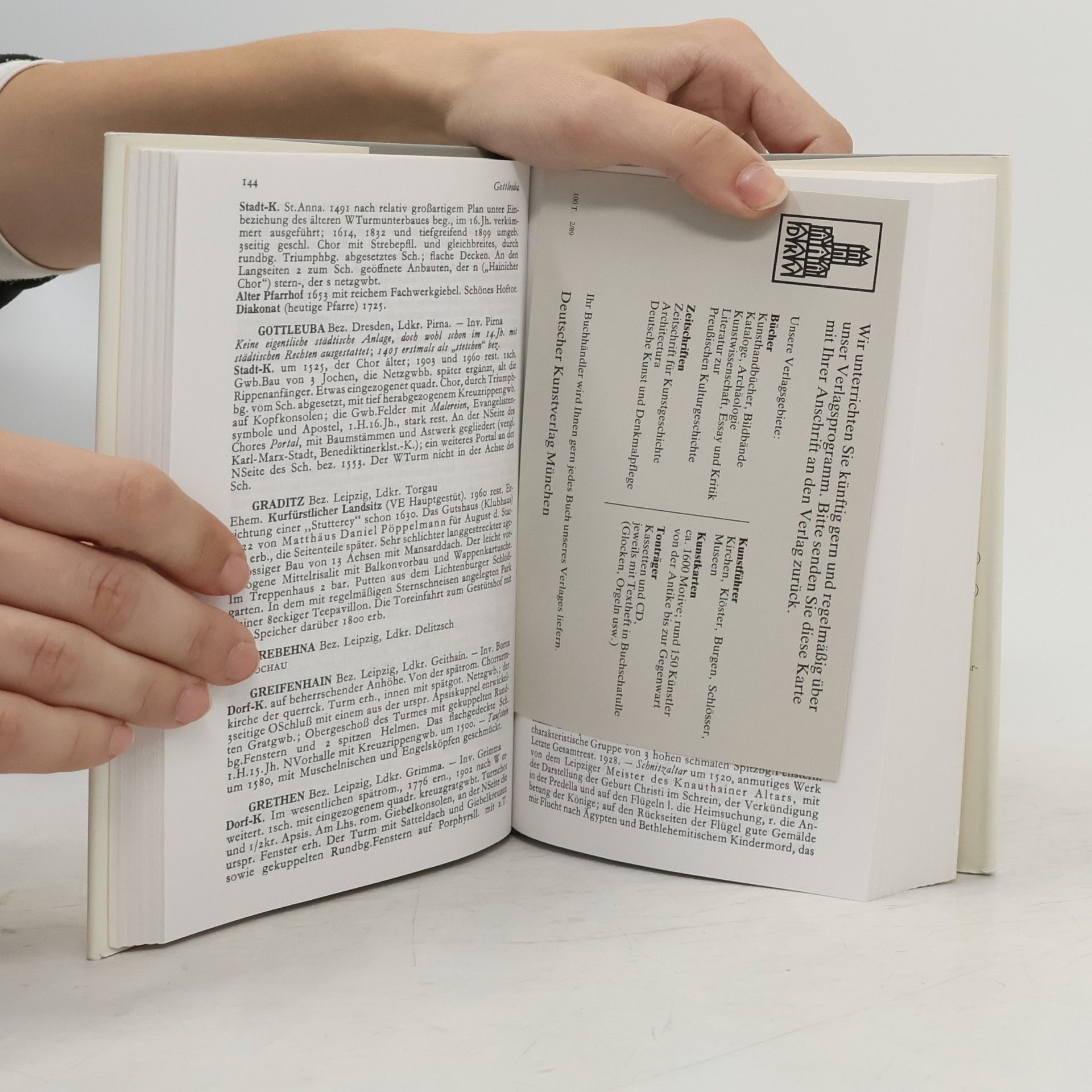 Georg Dehio Handbuch der deutschen Kunstdenkmäler Sachsen