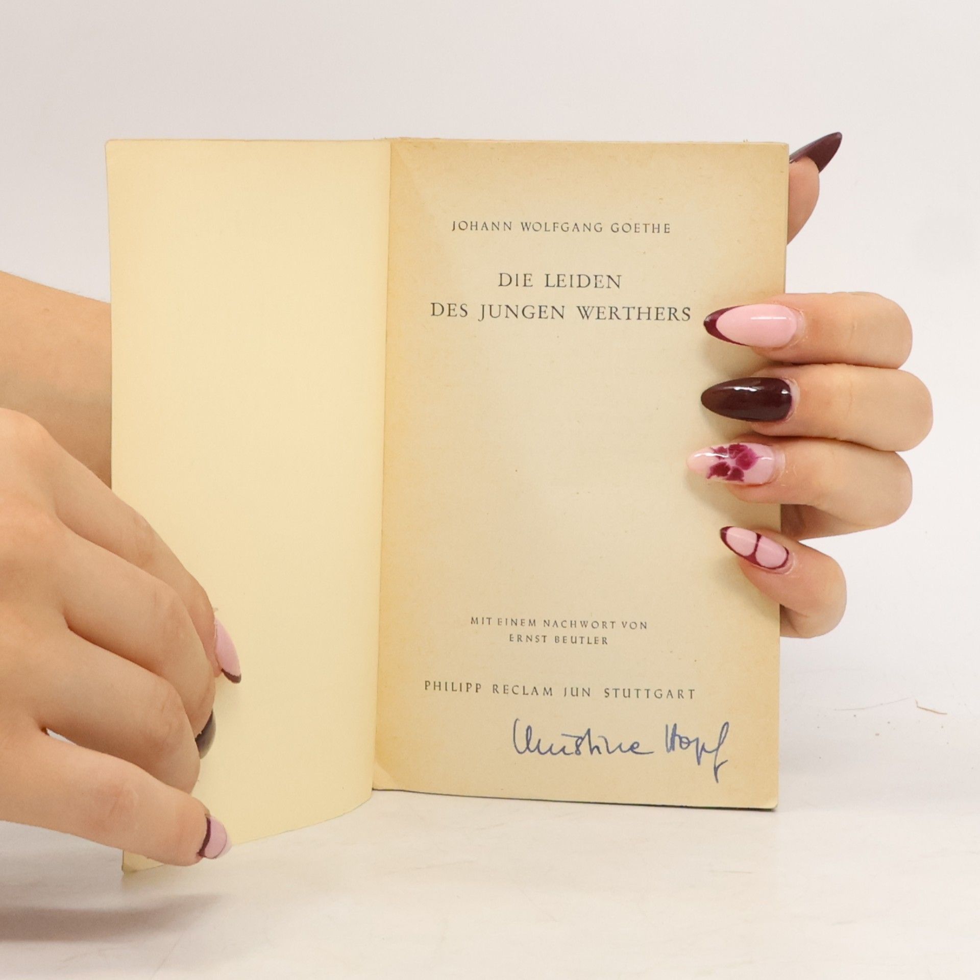 Johann Wolfgang von Goethe Die Leiden des Jungen Werthers