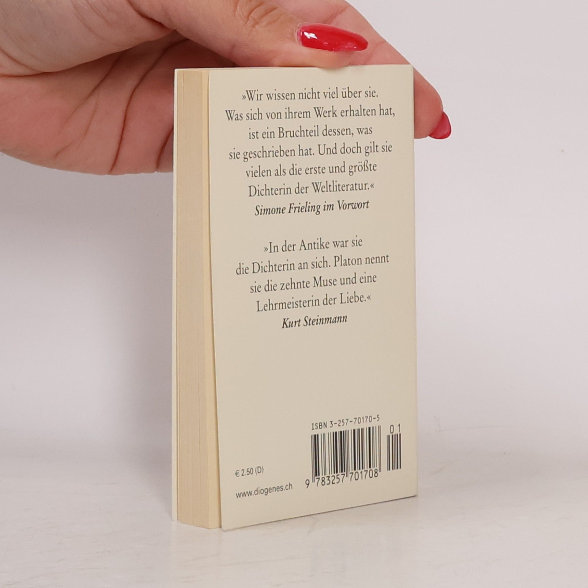 Sapfo Die schönsten Gedichte von Sappho