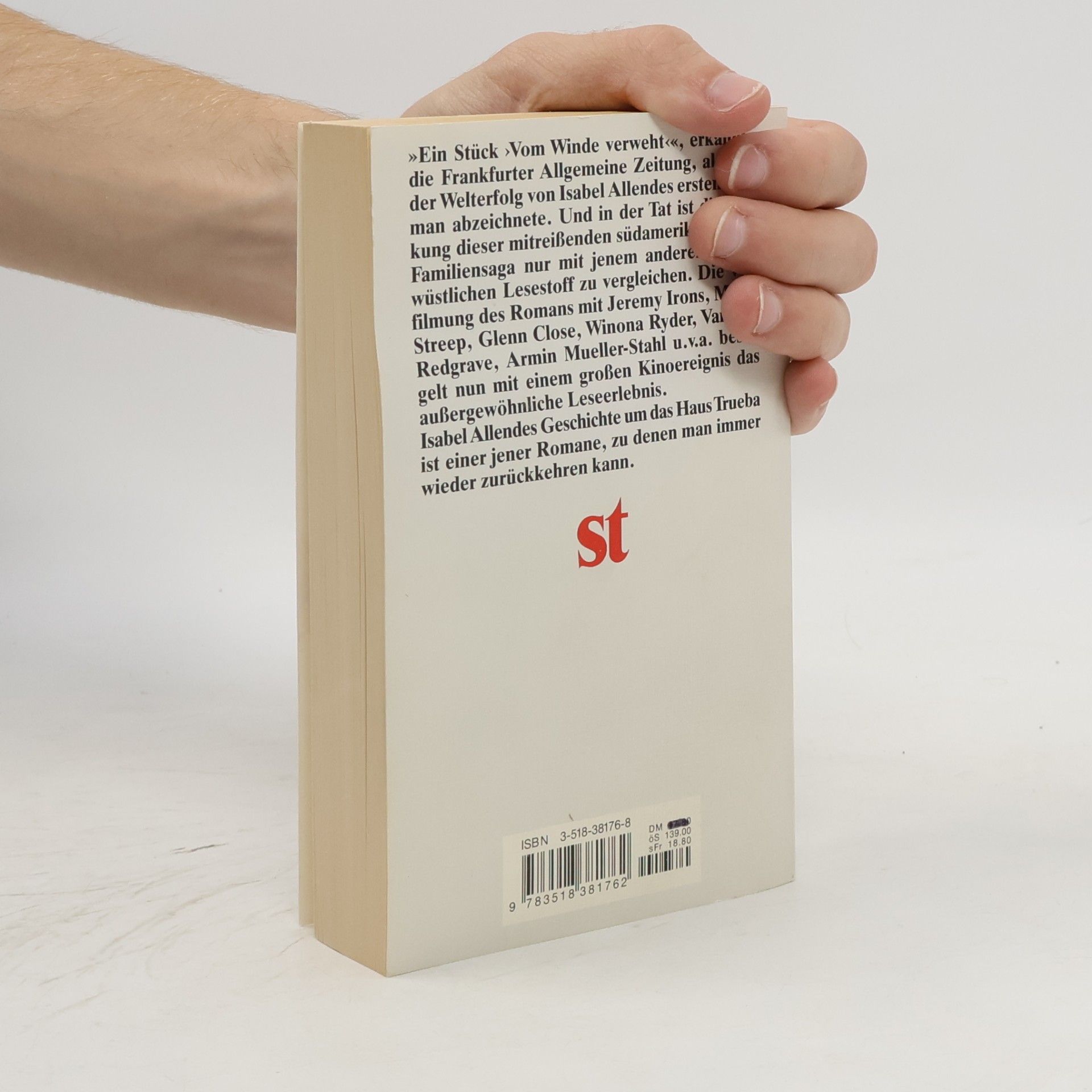 Isabel Allende Das Geisterhaus : Roman