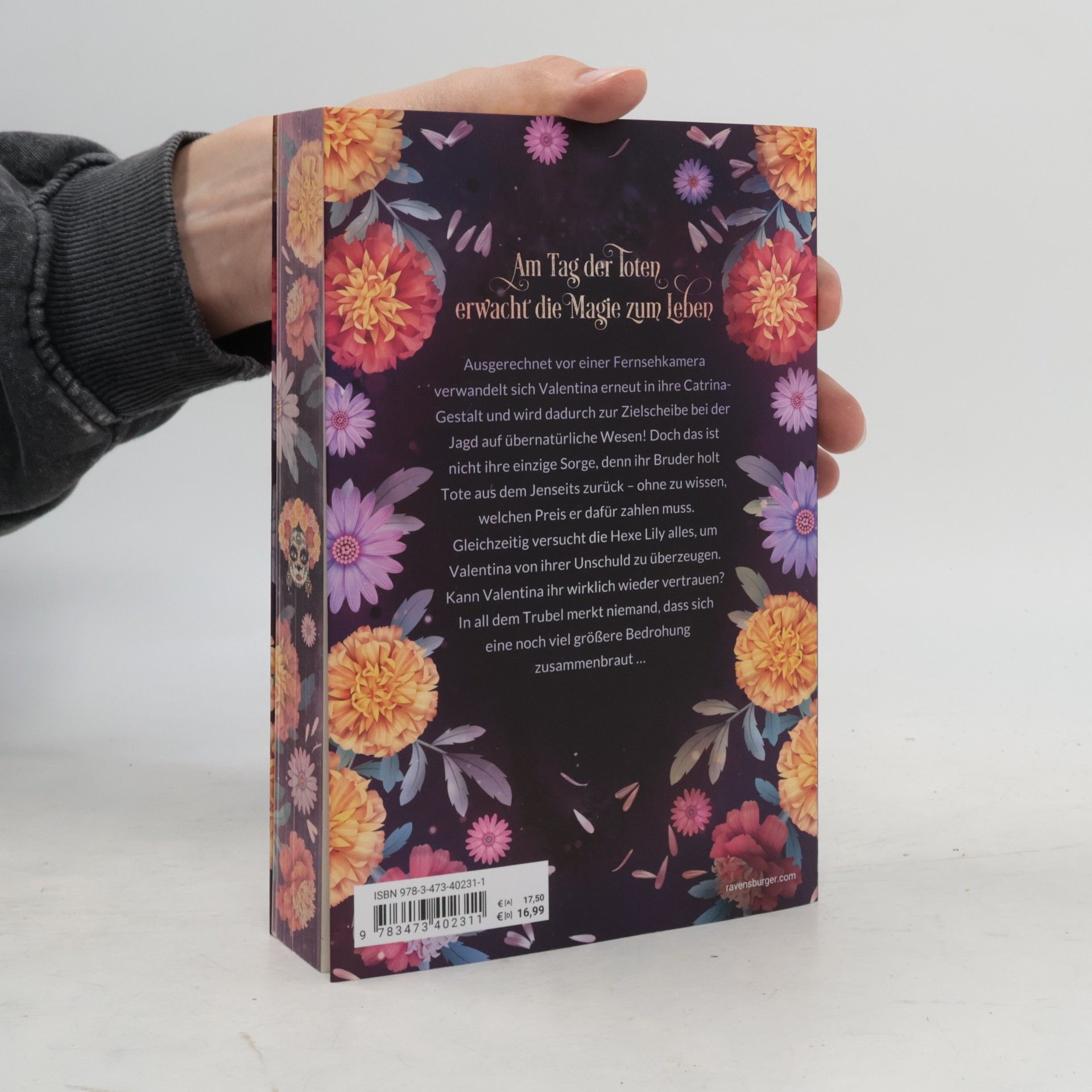 Sandra Grauer Flowers & Bones, Band 2: Kuss der Catrina (Limitierte Auflage mit Farbschnitt!)