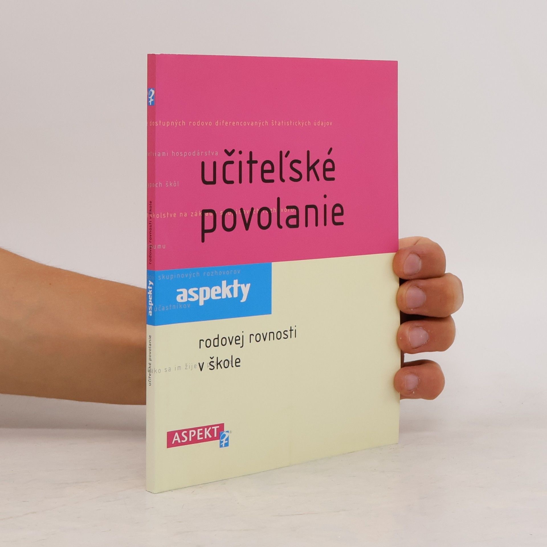 Jarmila Filadelfiová Učiteľské povolanie: aspekty rodovej rovnosti v škole