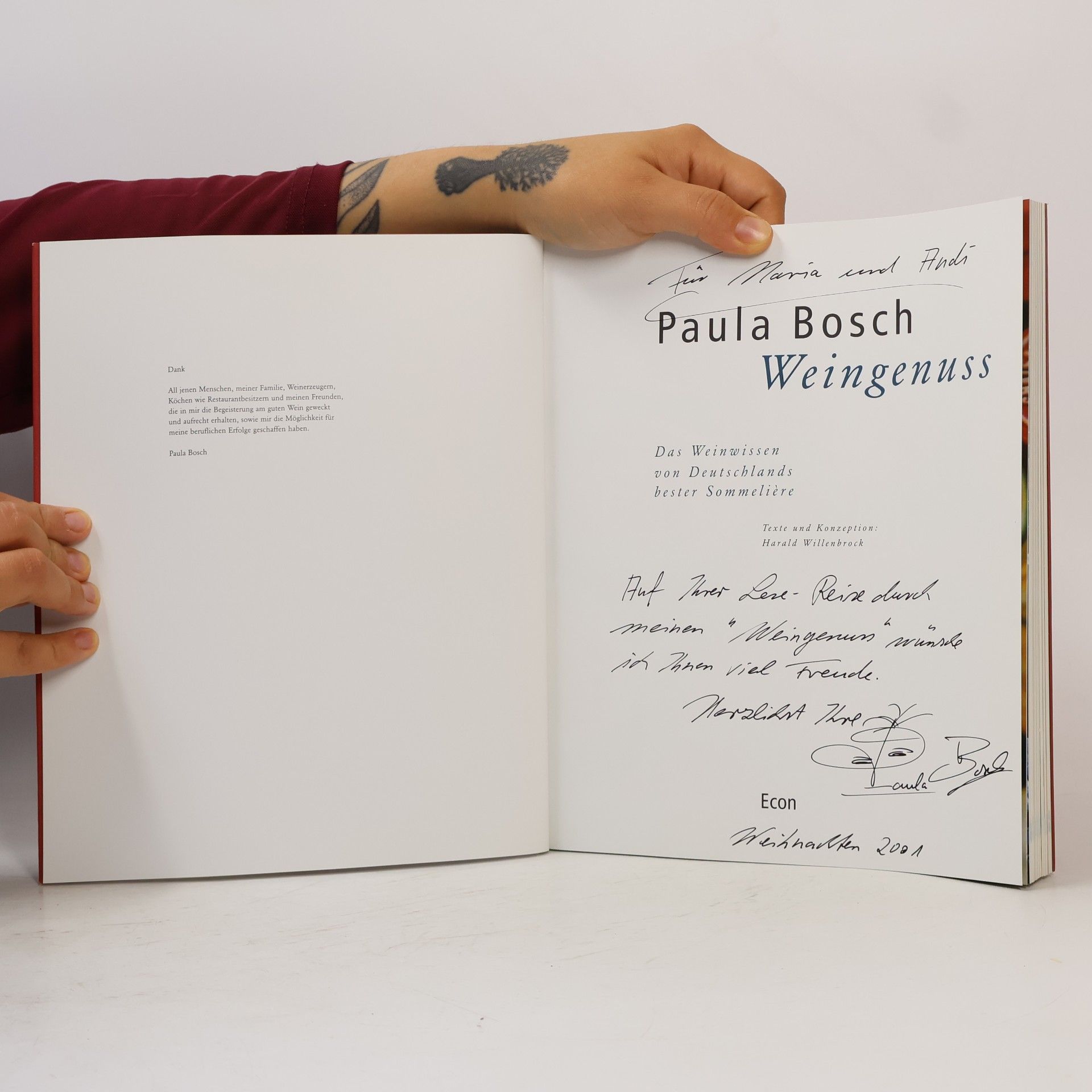 Paula Bosch Weingenuss