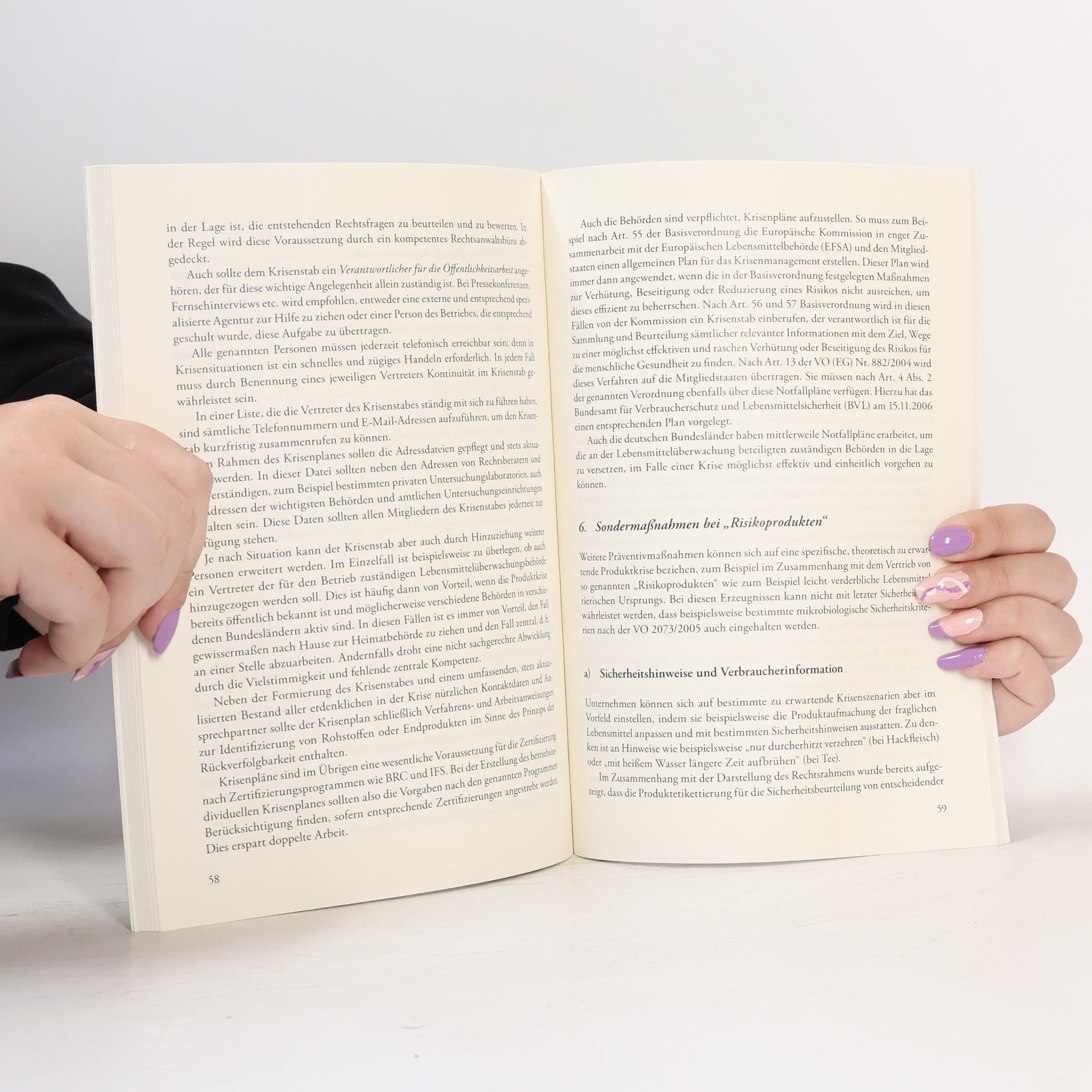Heiner David Krisenmanagement in der Lebensmittelwirtschaft