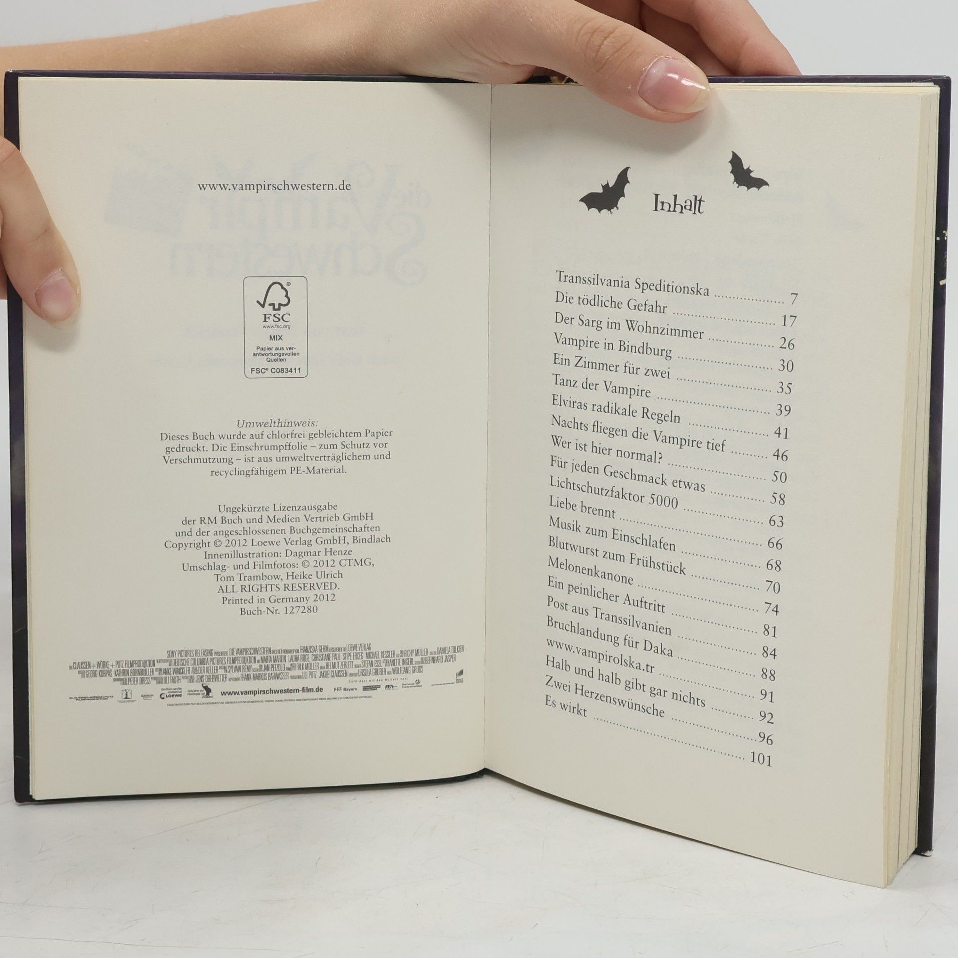 Nadja Fendrich Die Vampir Schwestern. Das Buch zum Film
