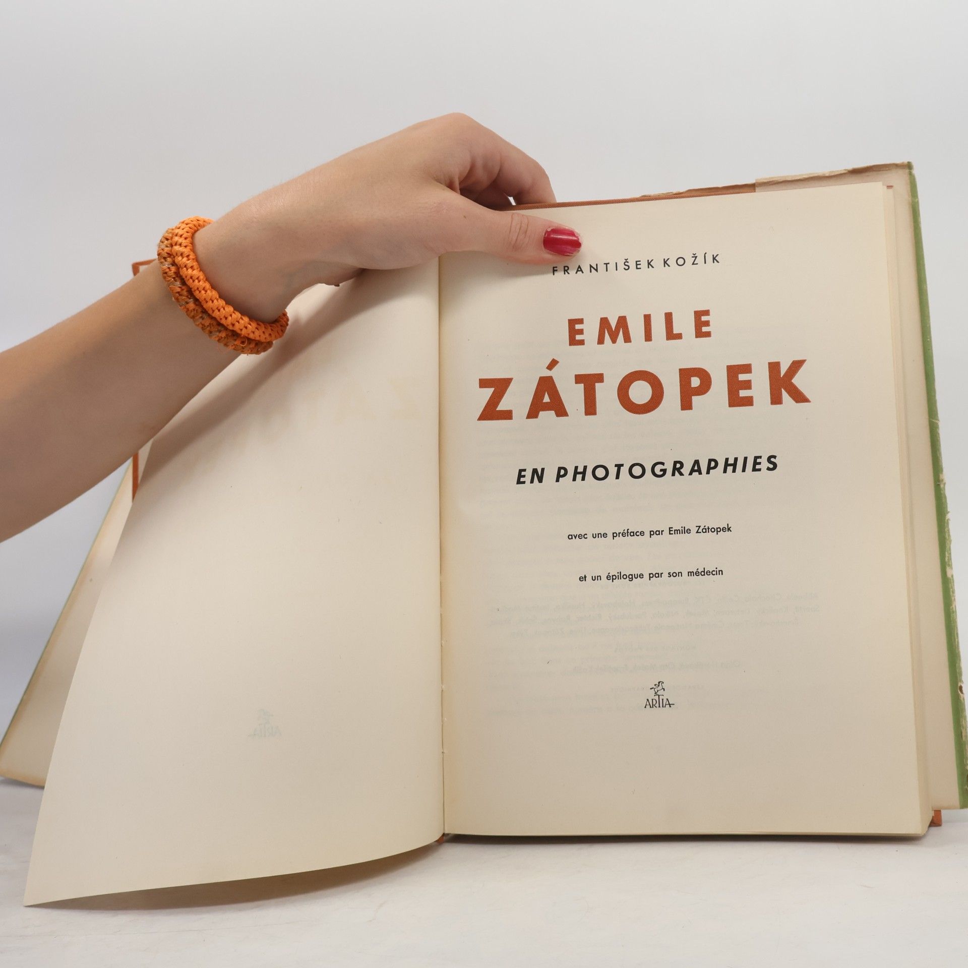 František Kožík Emile Zátopek. En Photographies