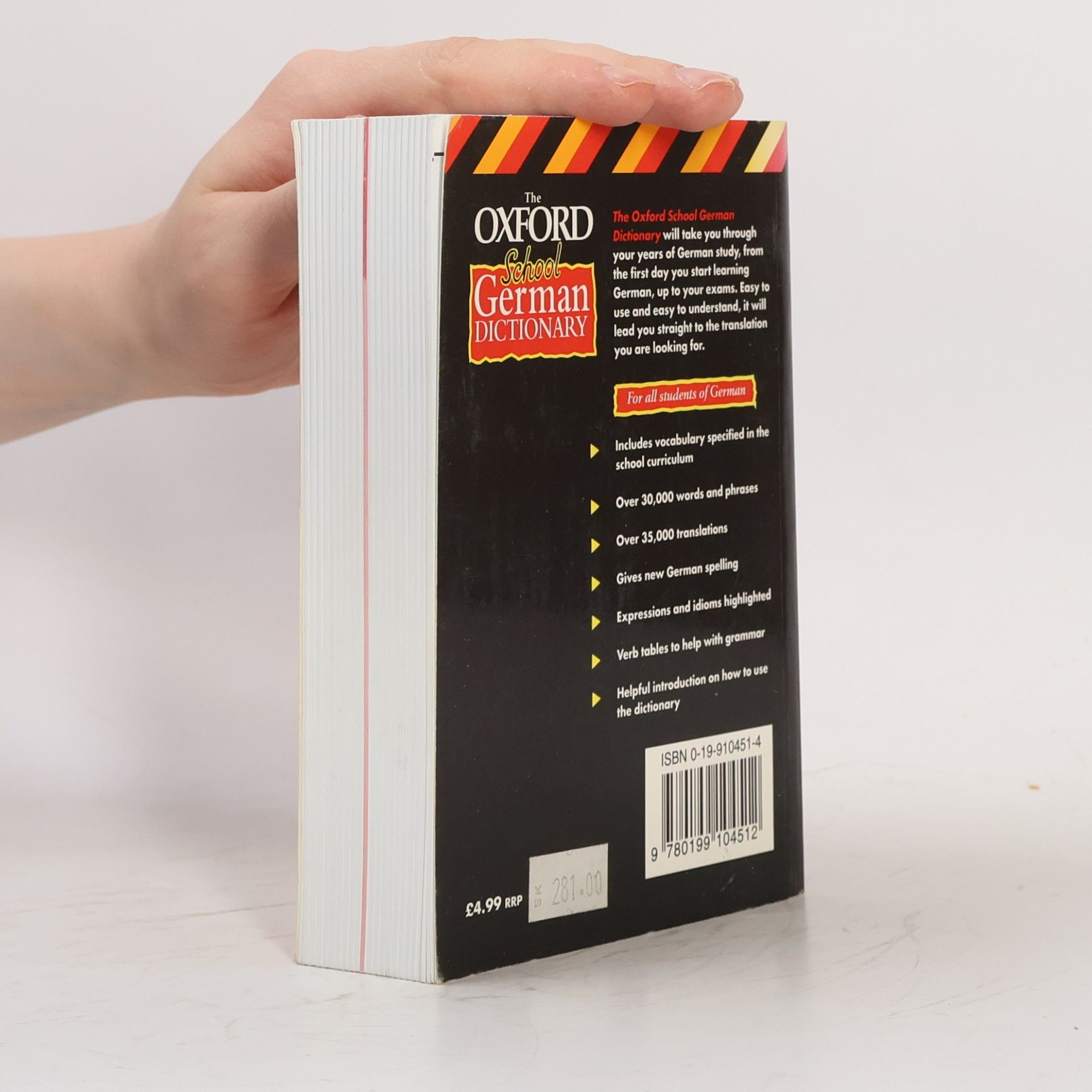 Autorenkollektiv The Oxford School German Dictionary
