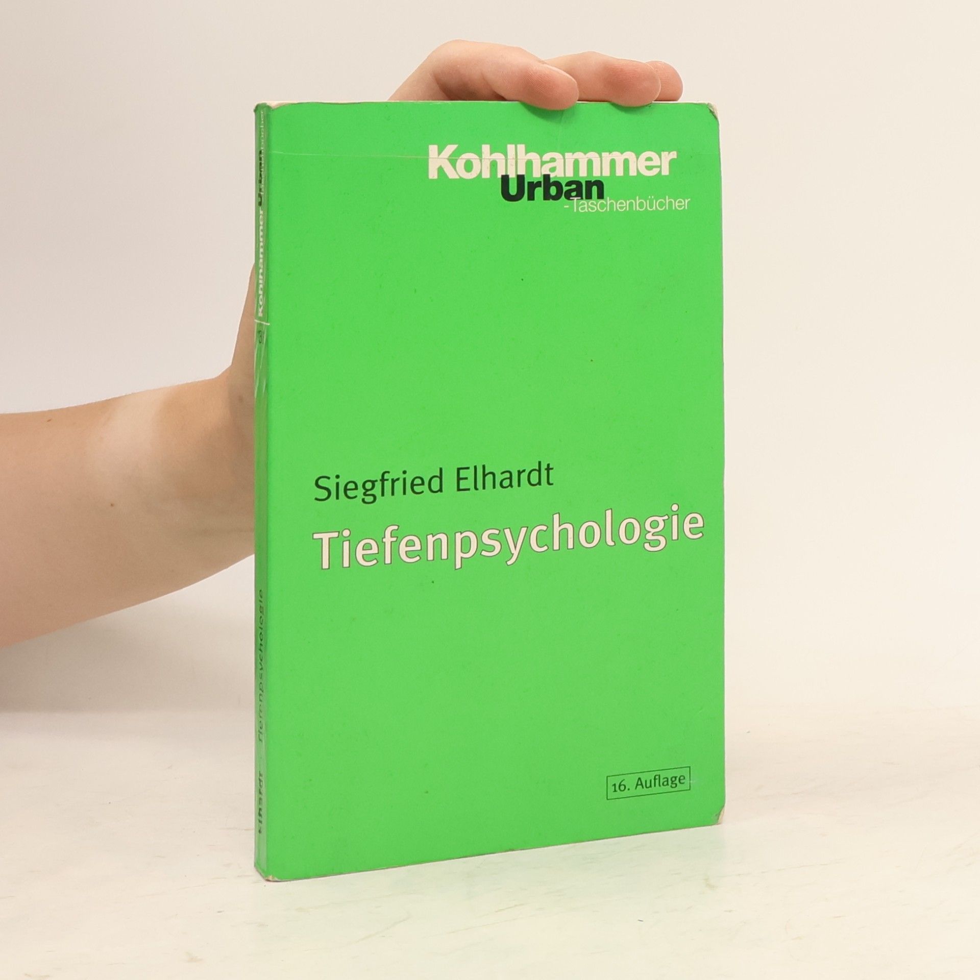 Siegfried Elhardt Tiefenpsychologie