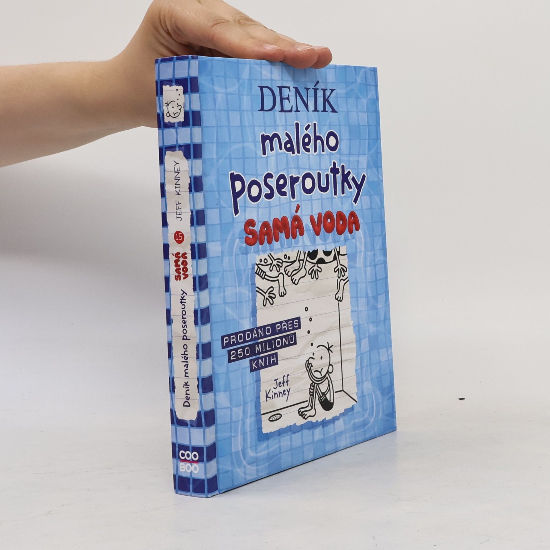 Jeff Kinney Deník malého poseroutky 15. Samá voda