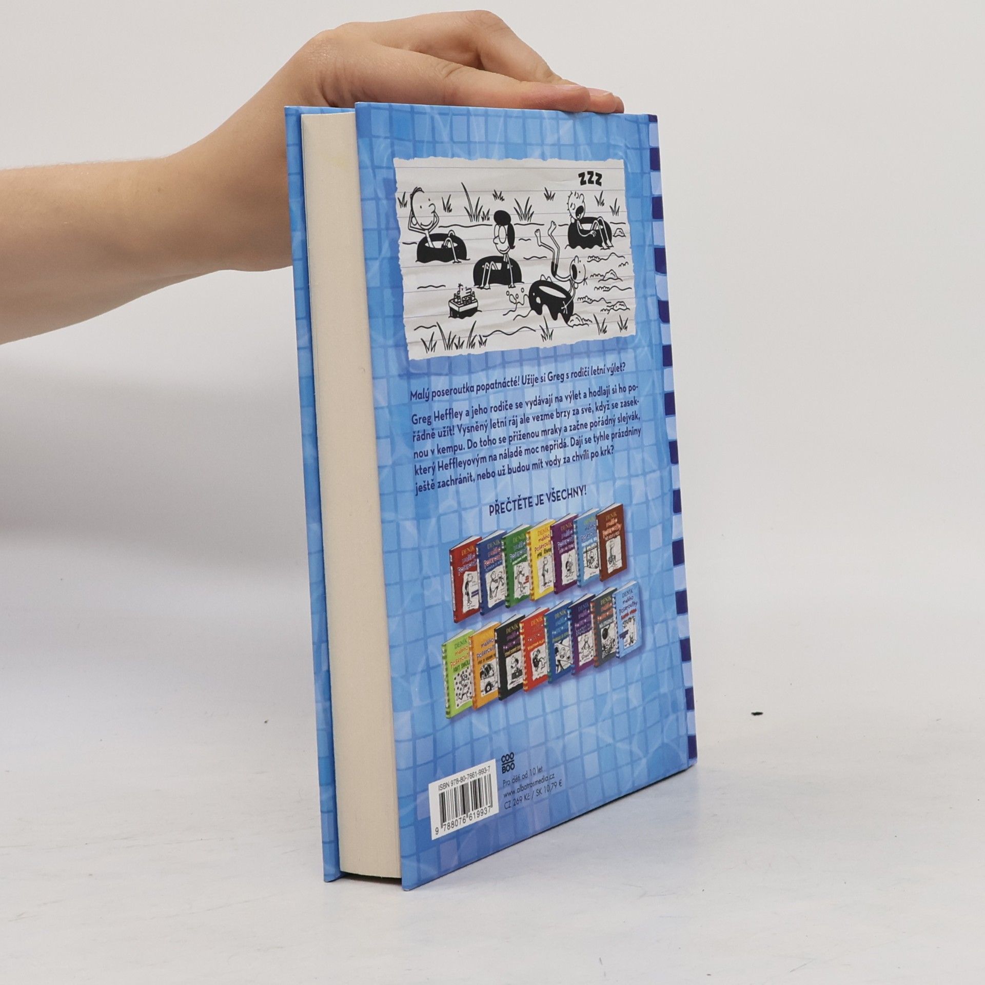 Jeff Kinney Deník malého poseroutky 15. Samá voda