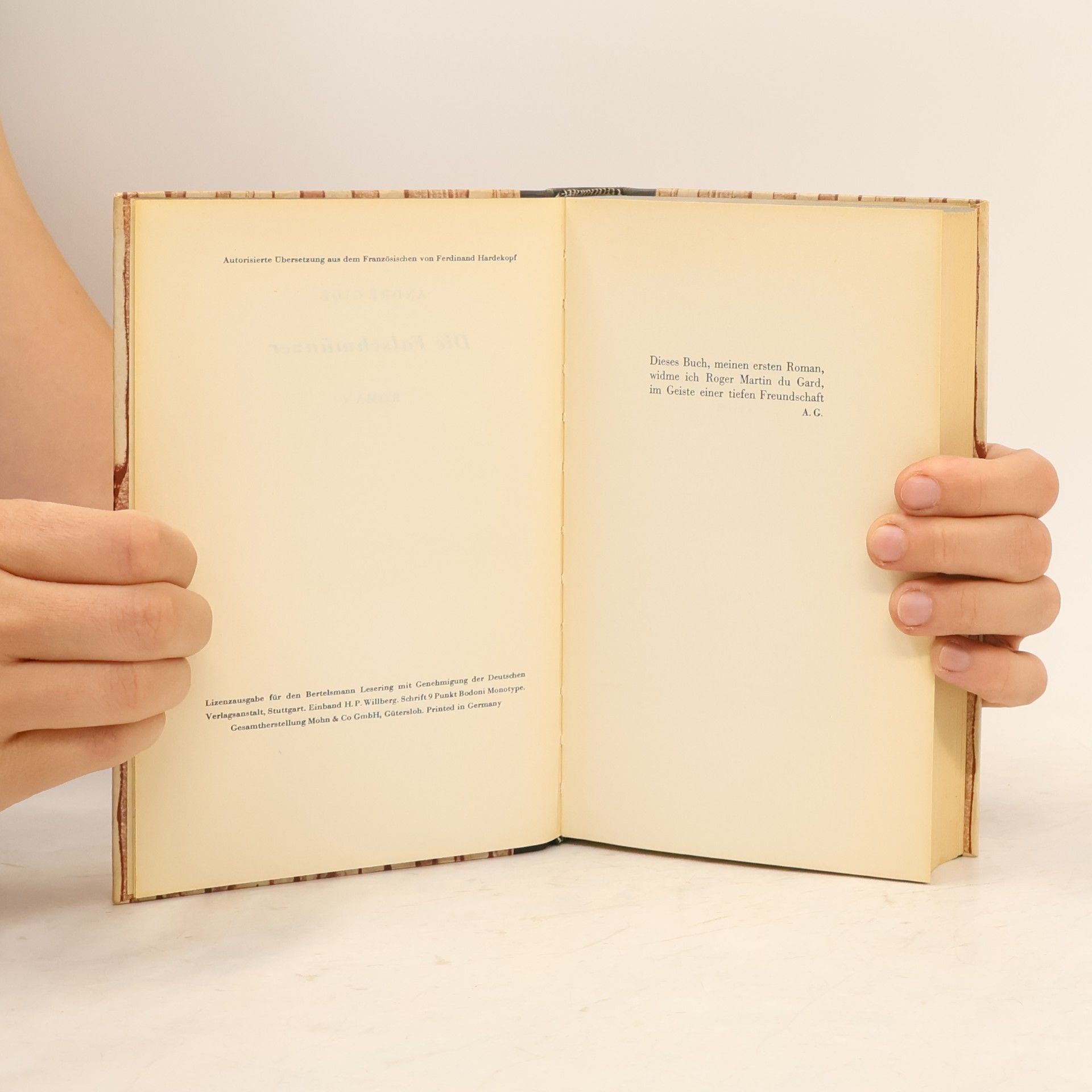 André Gide Die Falschmünzer