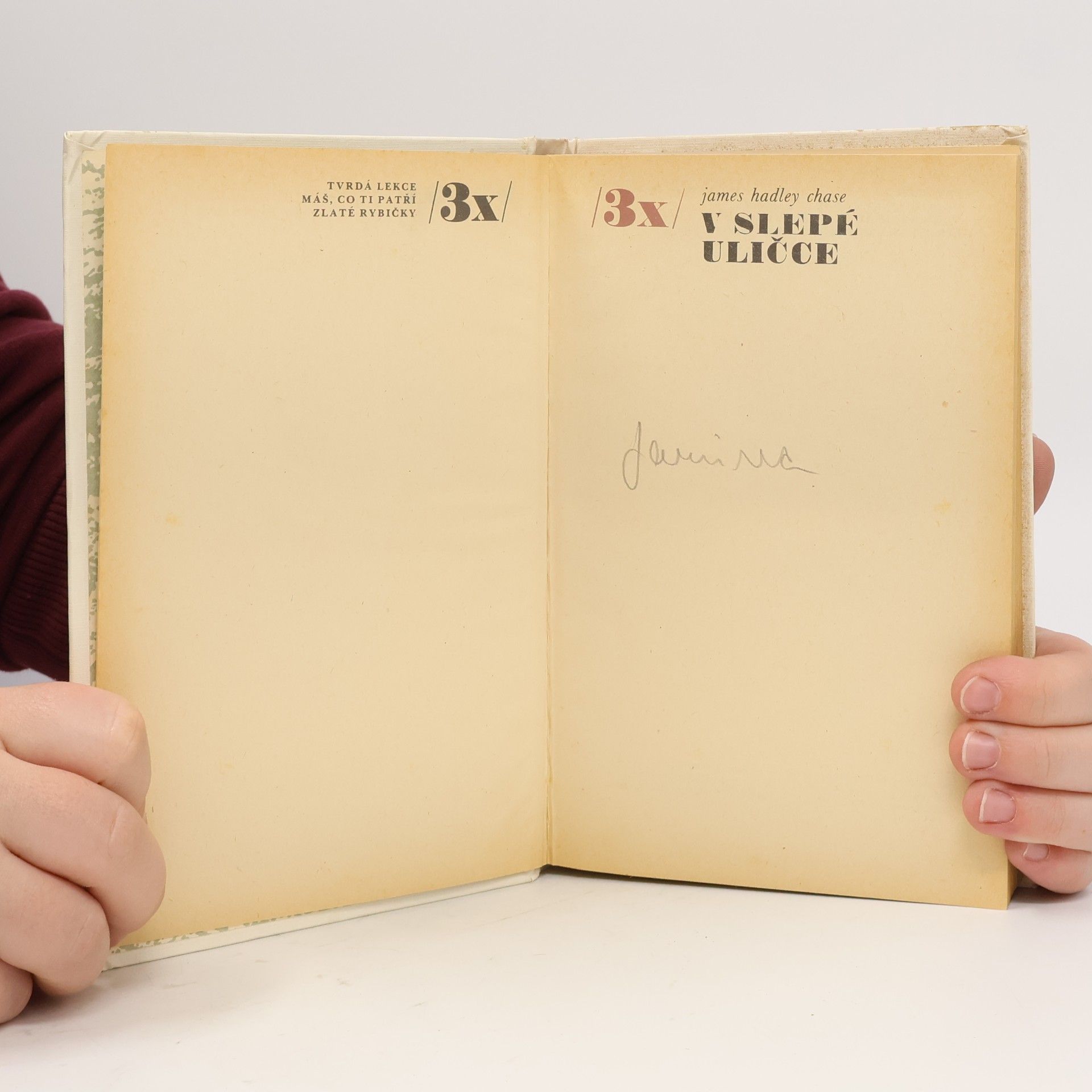 James Hadley Chase Třikrát v slepé uličce