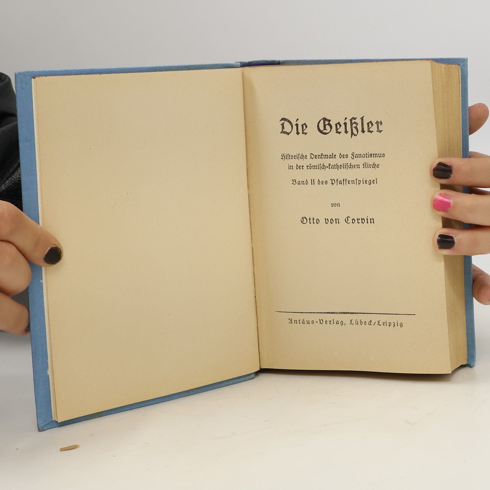 Otto V. Corvin Die Geißler