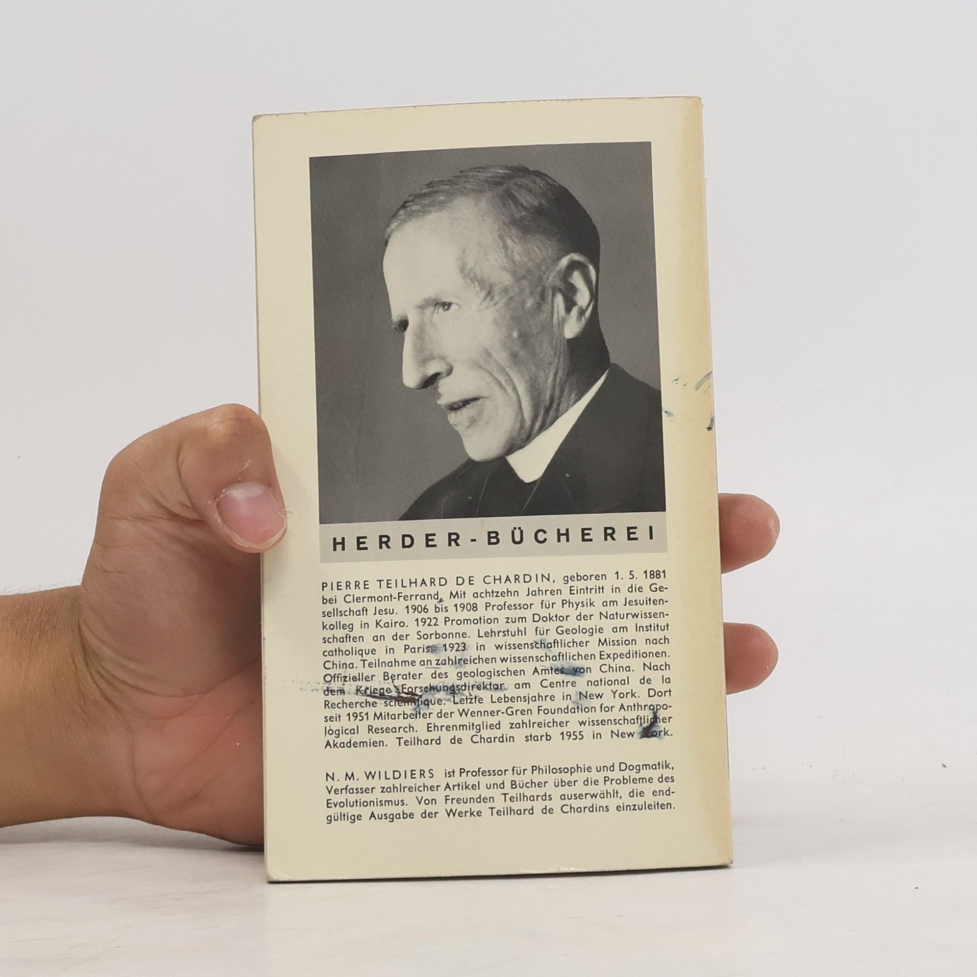 N. M. Wildiers Teilhard de Chardin
