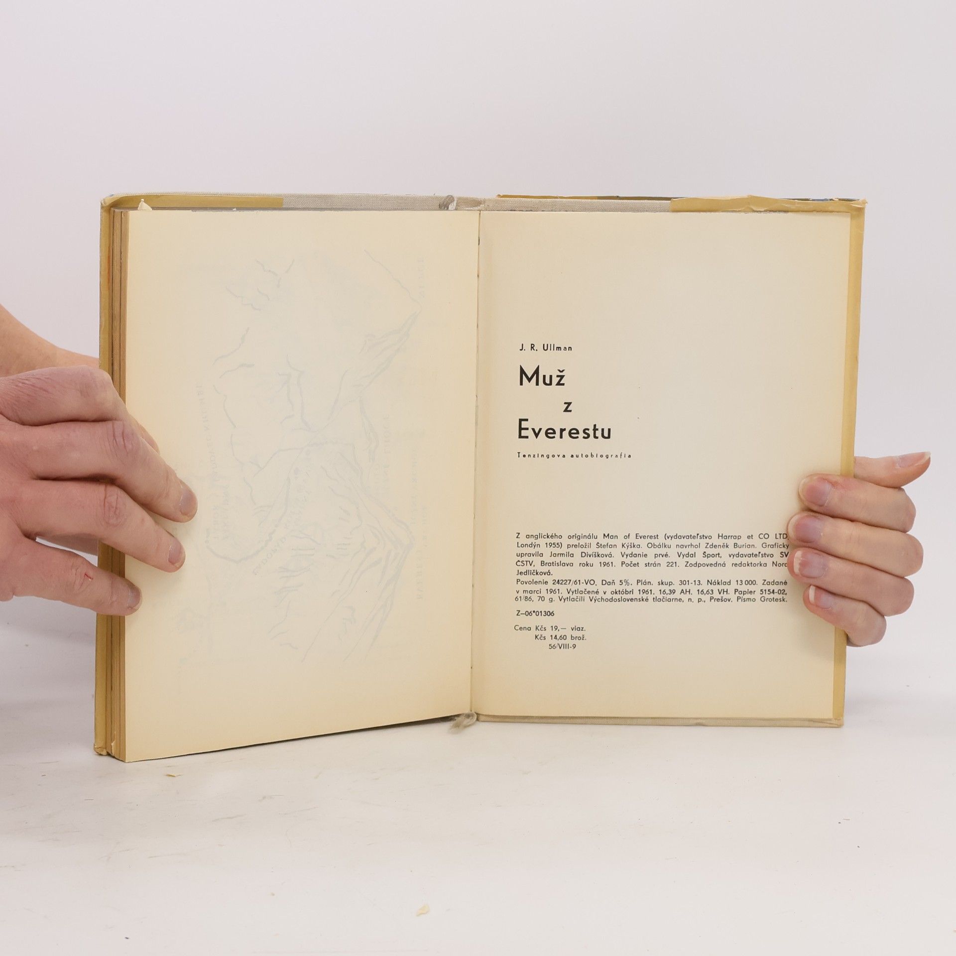 James Ramsey Ullman Muž z Everestu. Tenzingova autobiografia