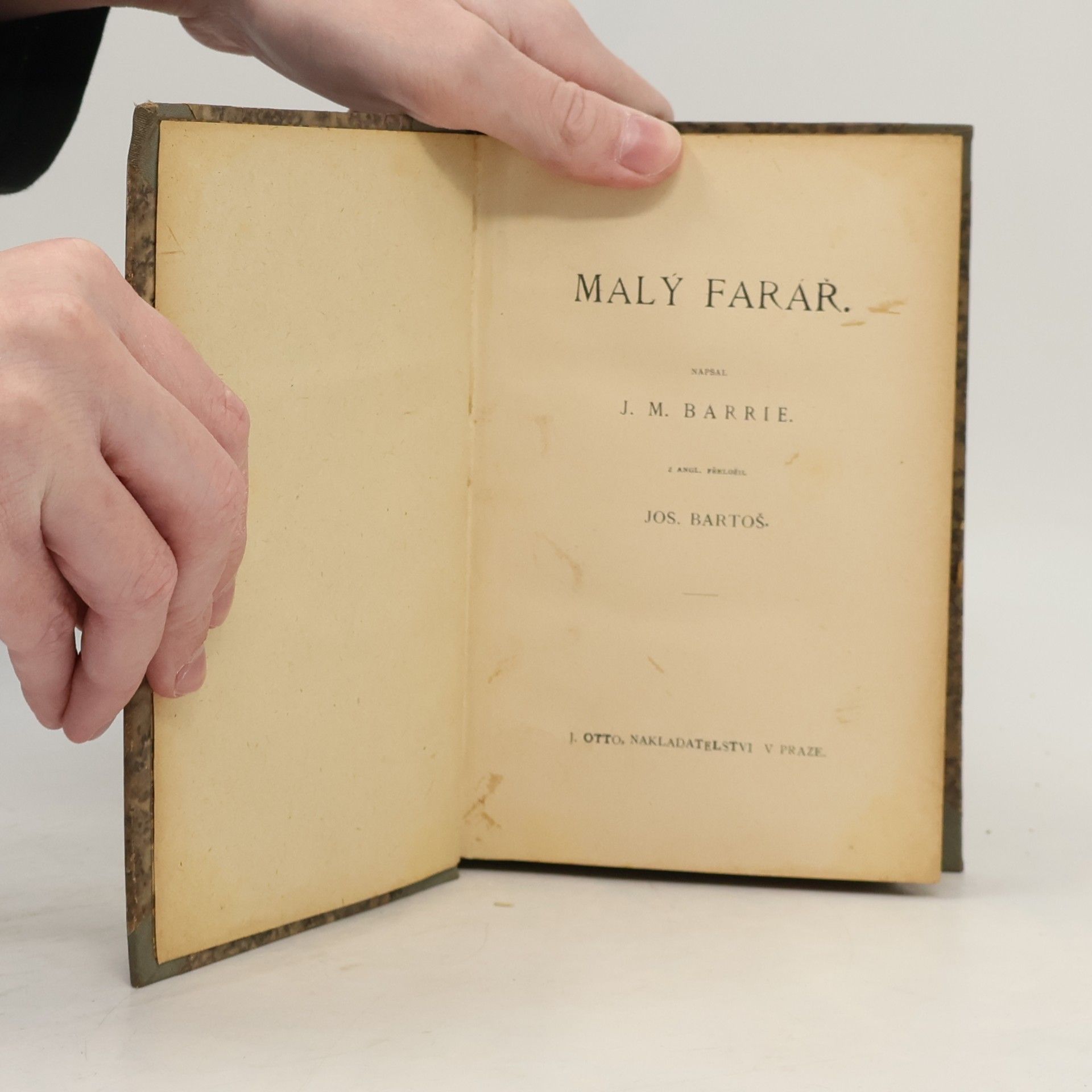 James Matthew Barrie Malý farář